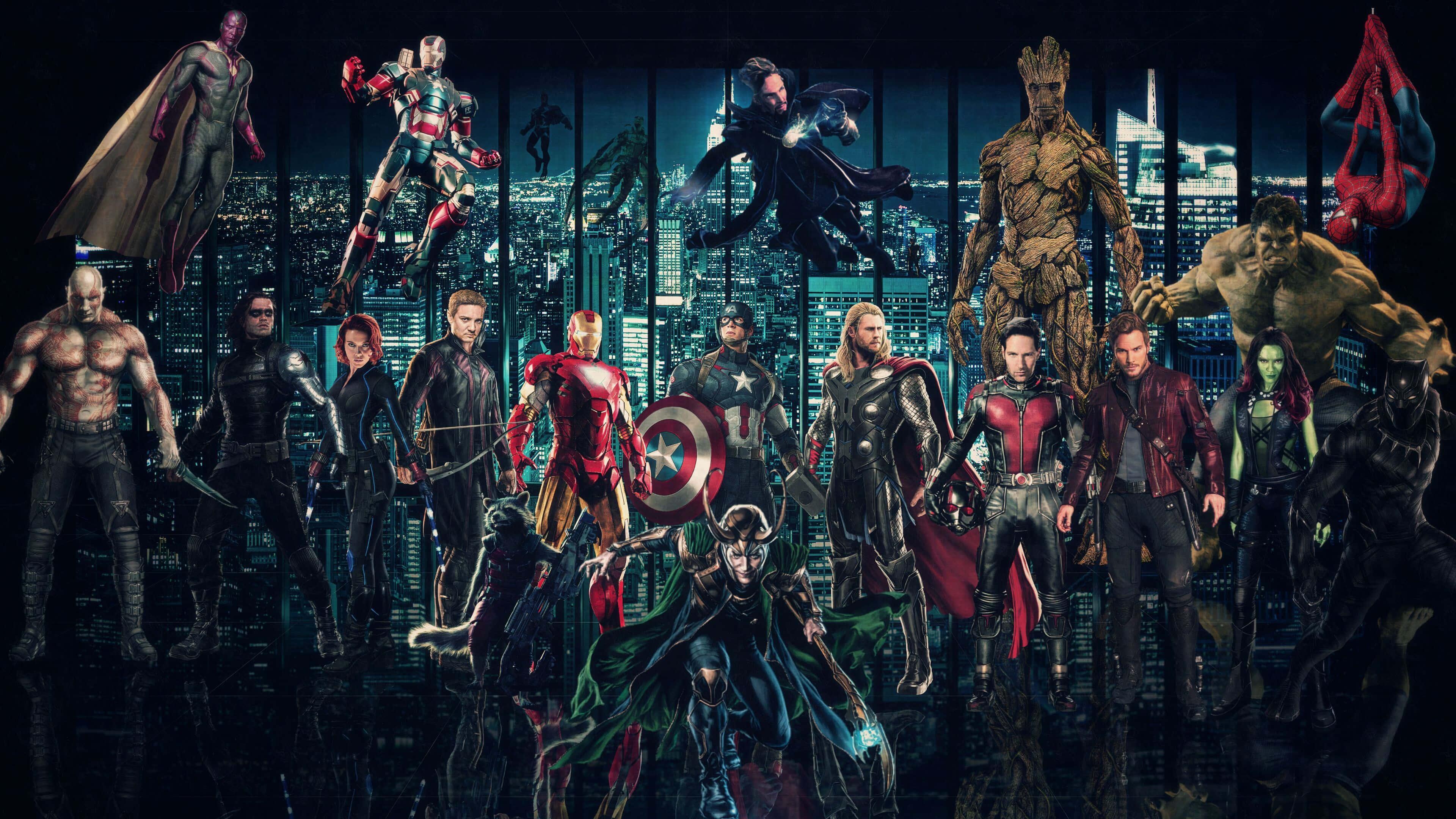 Teamwork may be all it takes to save the universe! — 3840x2160 wallpaper