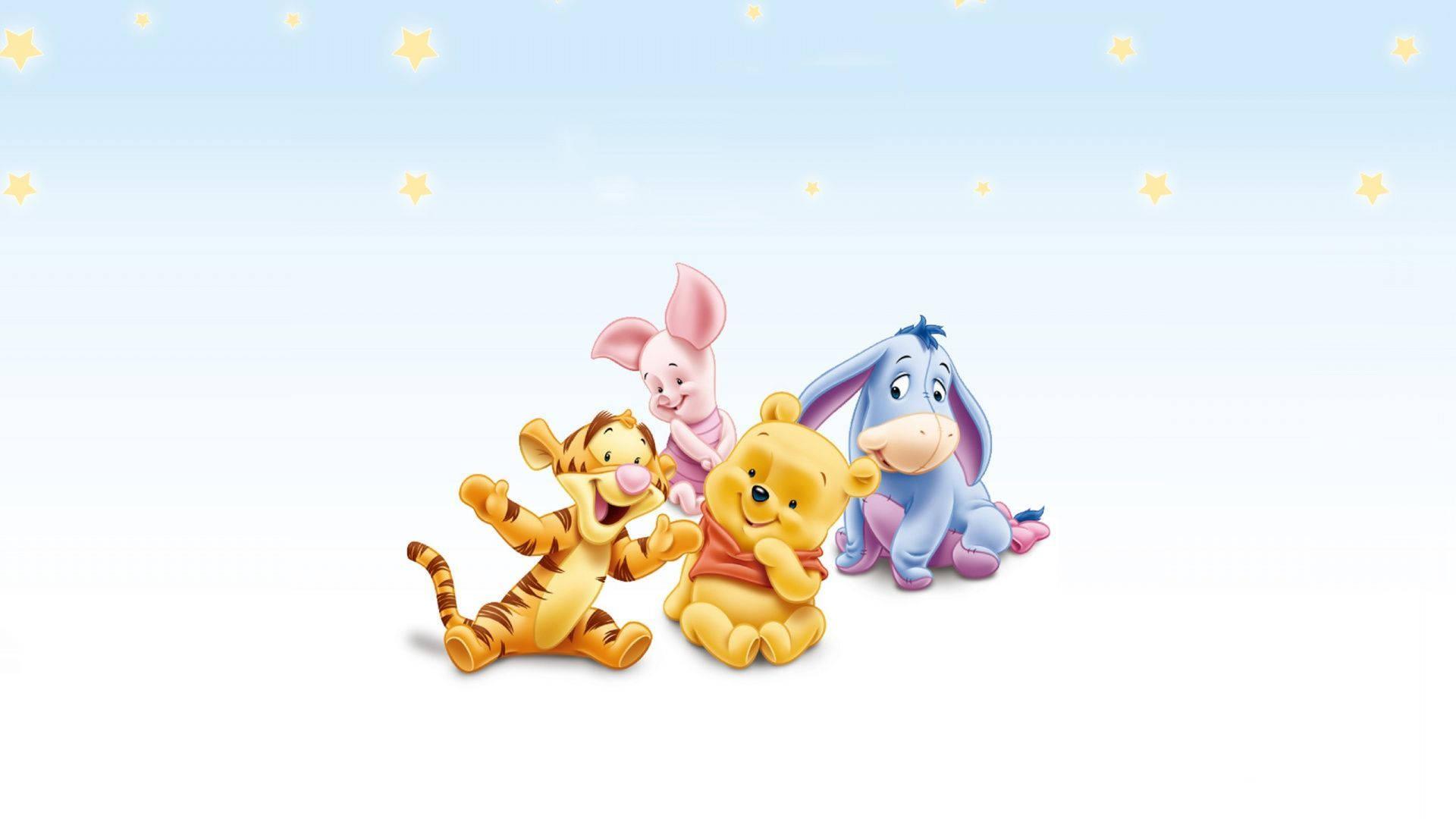 Teddy Bear Friends Playing Together — 1920x1080 wallpaper