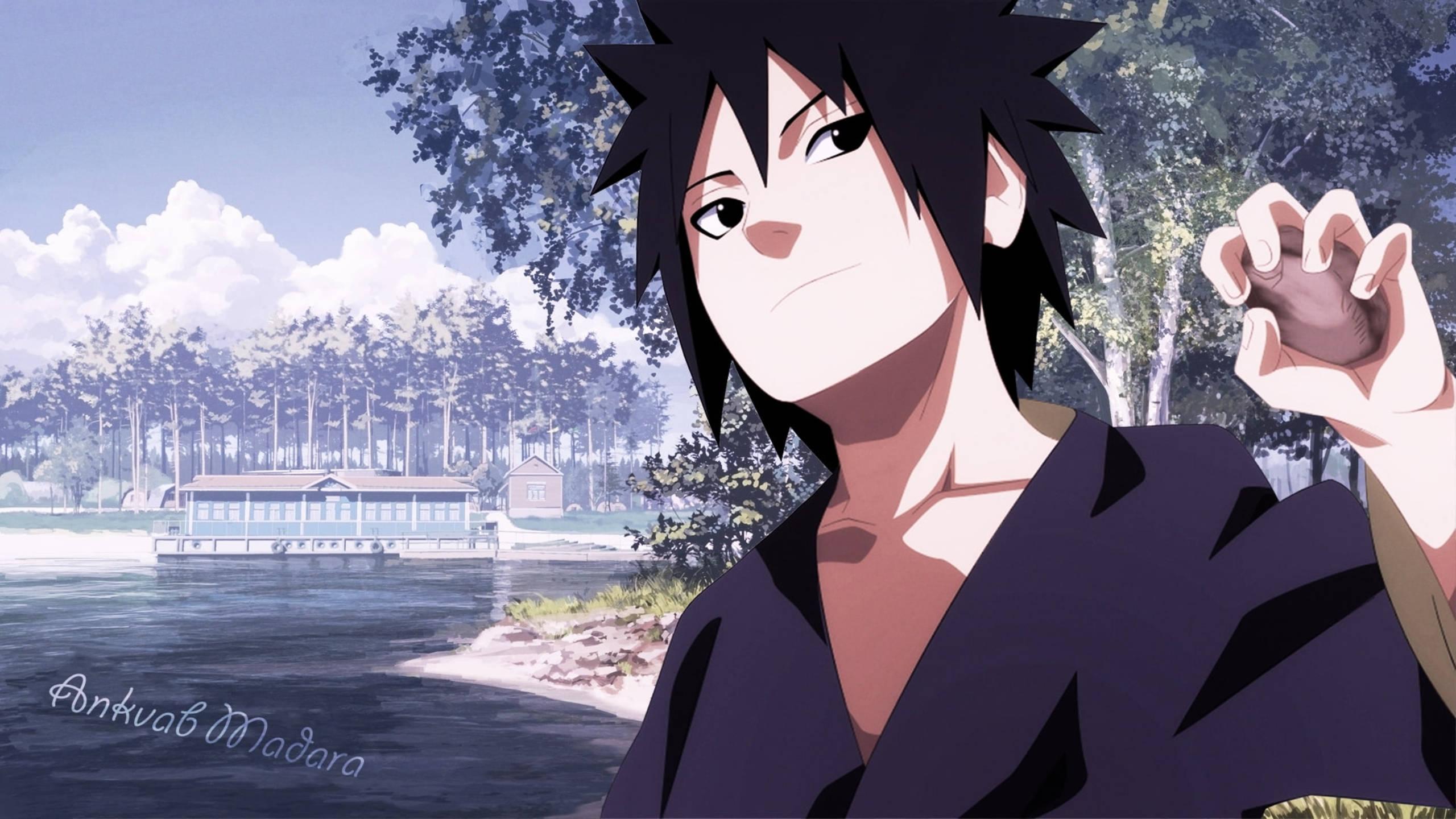 Teenage Madara Uchiha — 2560x1440 wallpaper