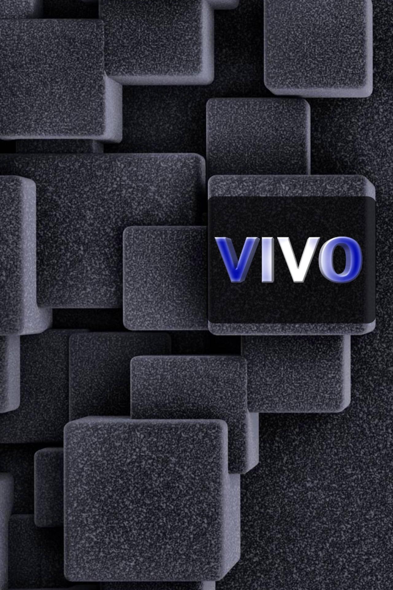 Textured Black Blocks Vivo Y20 — 1280x1920 wallpaper