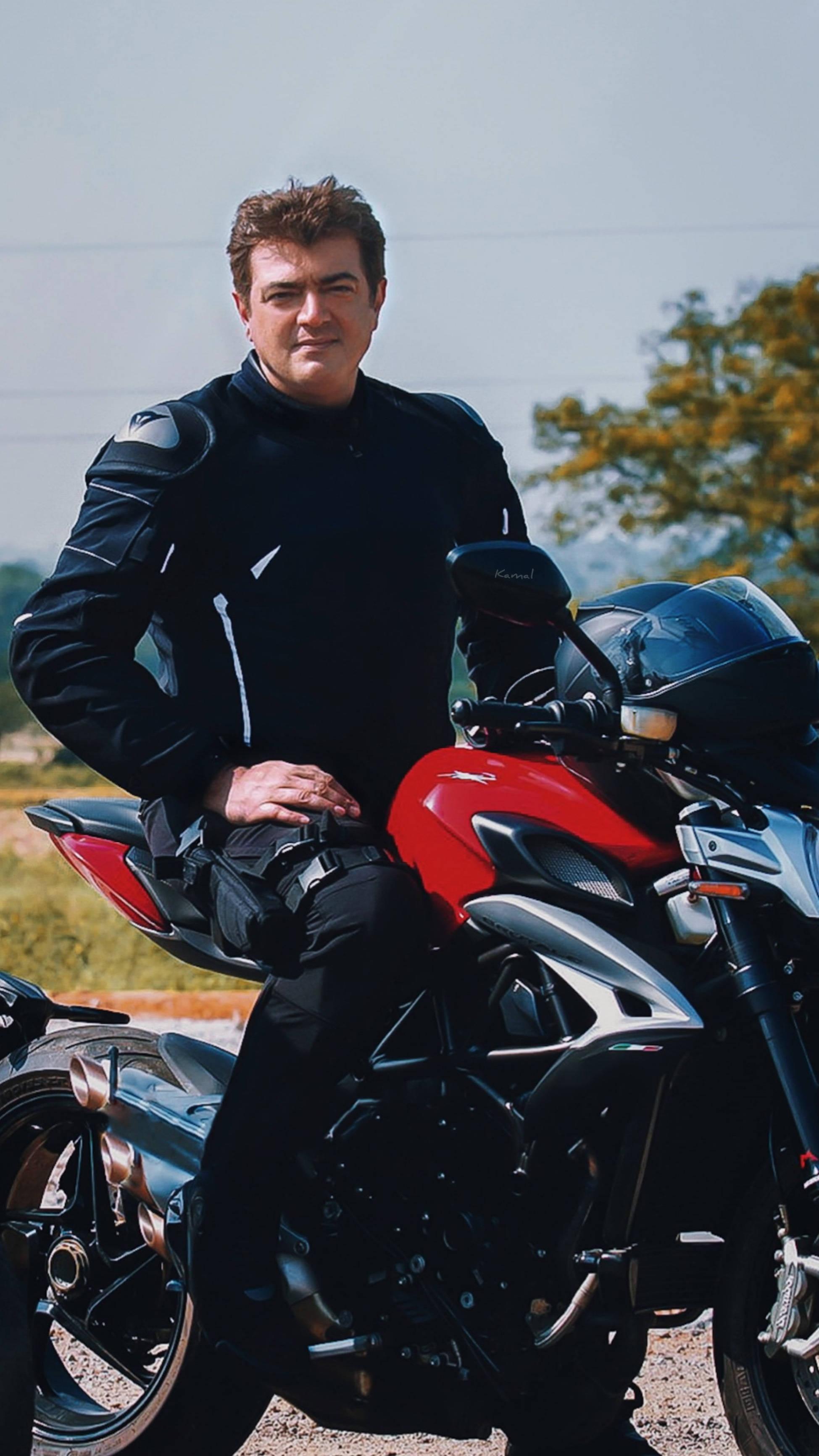 Thala Ajith Expertly Rides MV Agusta Brutale 800 — 1949x3464 wallpaper
