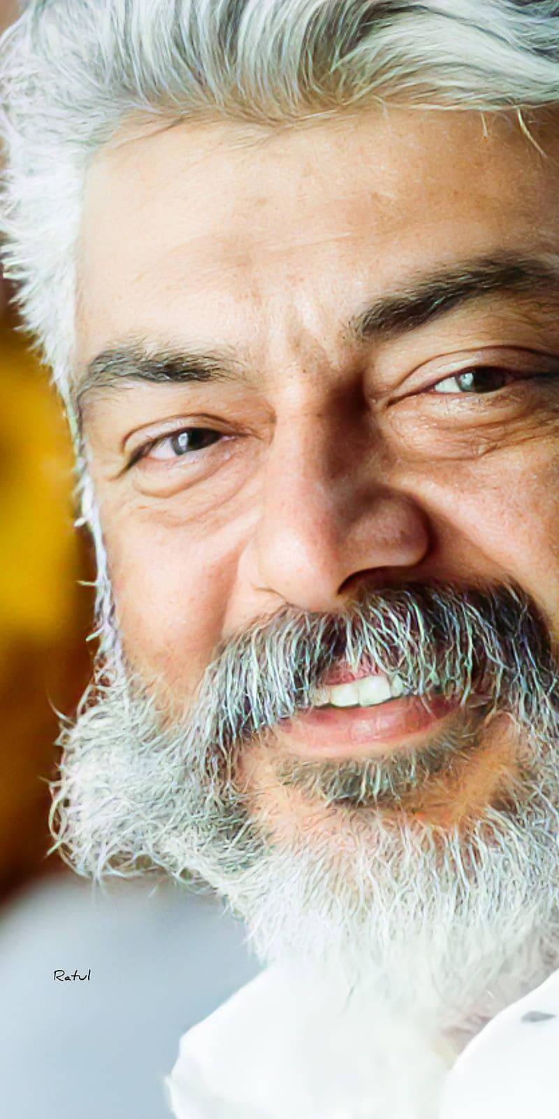 Thala Ajith Genuinely Smiling On Viswasam Film — 800x1600 wallpaper