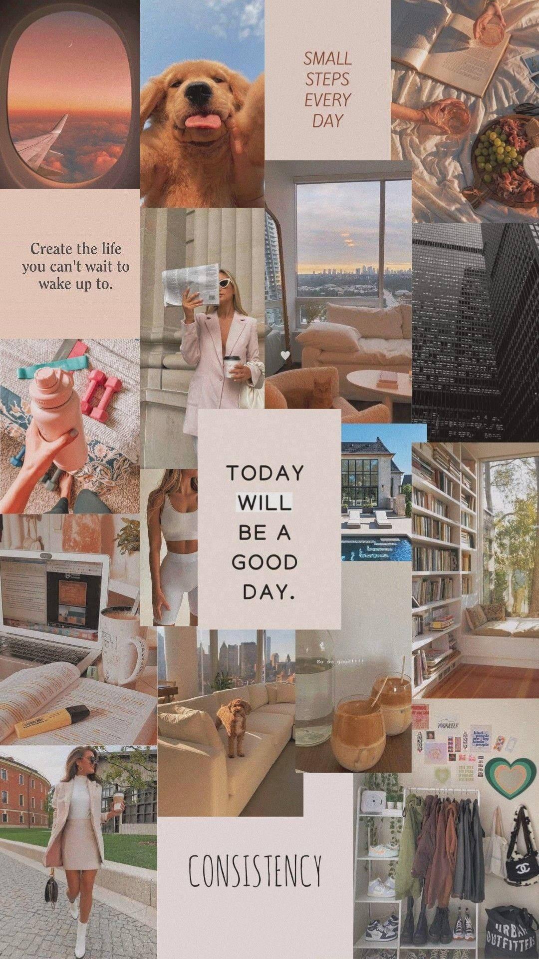 That Girl Aesthetic Travel Lifestyle — 1080x1920 wallpaper