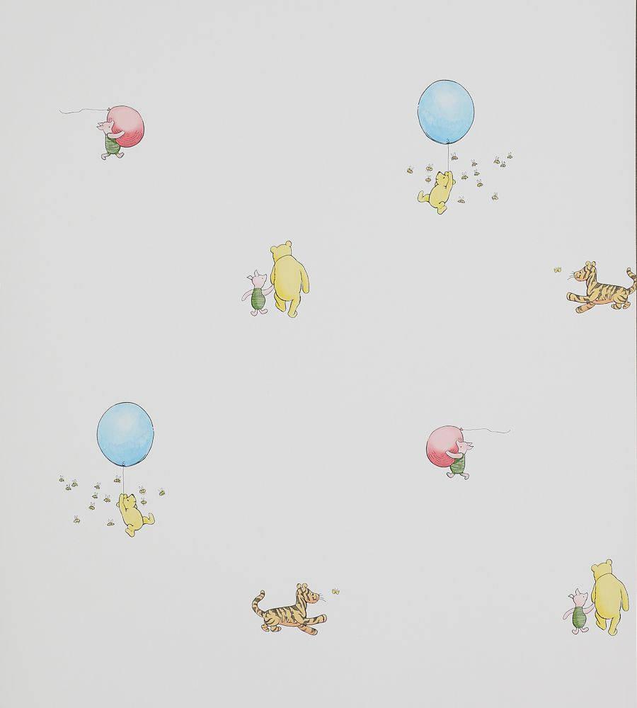 The Adventures Begin - Pooh Bears Soars with Ballons — 900x1000 wallpaper