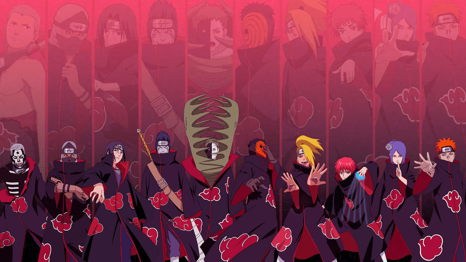 The Akatsuki Organization - a powerful band of ninja — 1920x1080 wallpaper