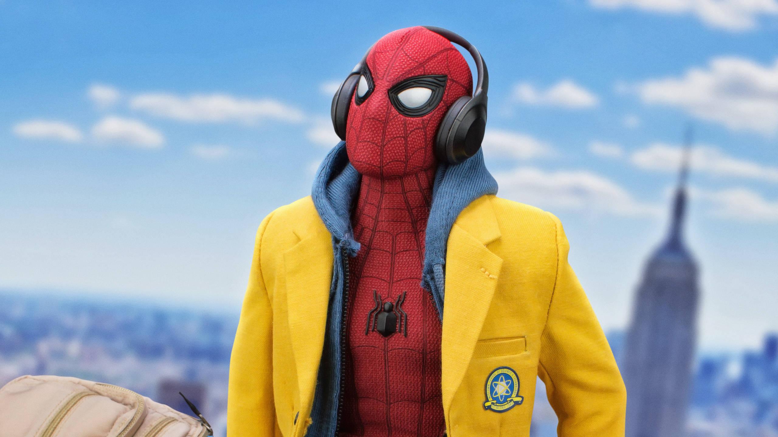 "The Amazing Spiderman Showing His Strength"
