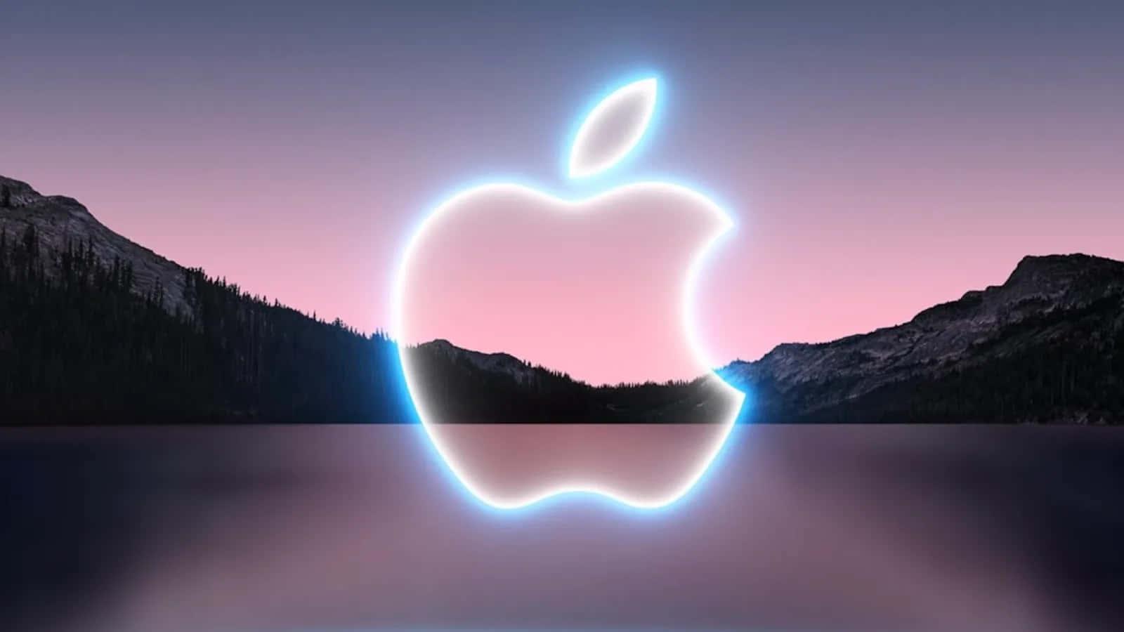 The Apple Logo Shining Bright — 1600x900 wallpaper