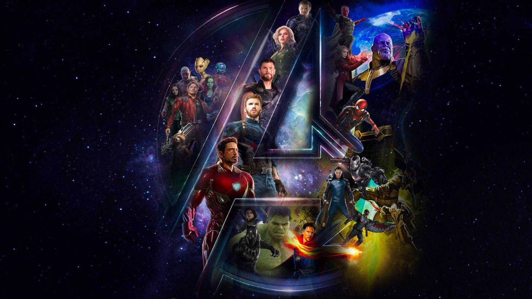 The Avengers Come Together to Defeat Thanos in Avengers: Infinity War — 1800x1013 wallpaper