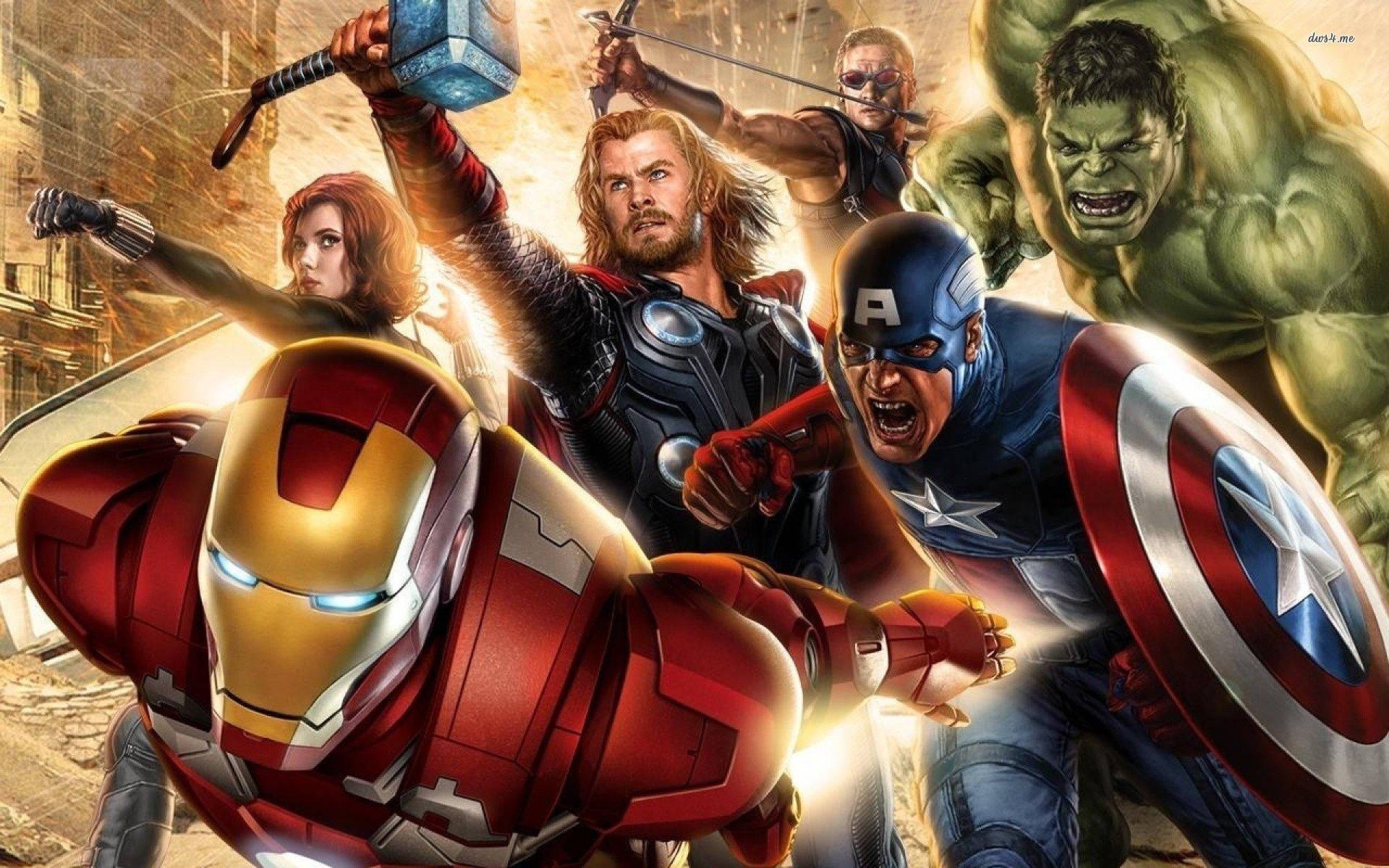 The Avengers - Earth's Mightiest Superheroes — 1920x1200 wallpaper