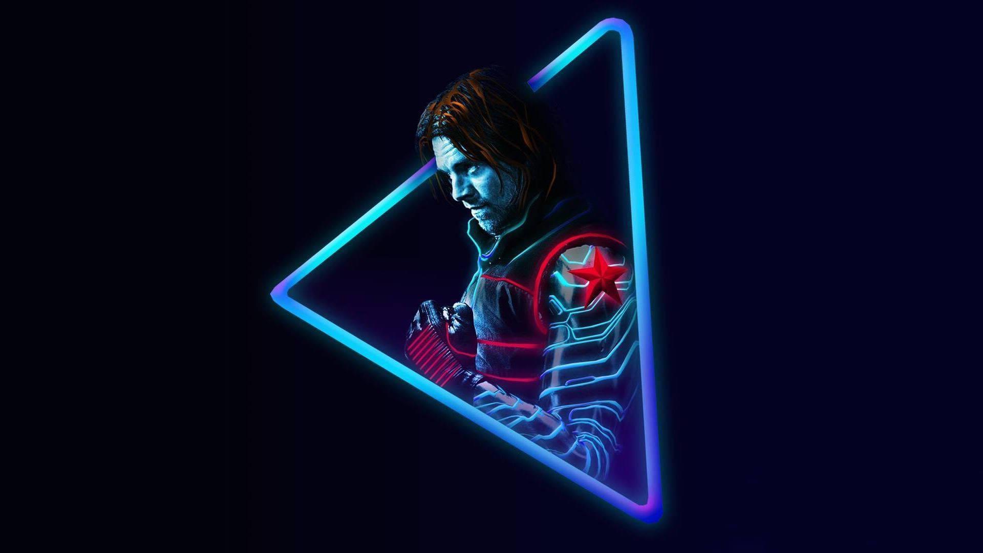 The Avengers join forces and assemble in Neon. — 1920x1080 wallpaper