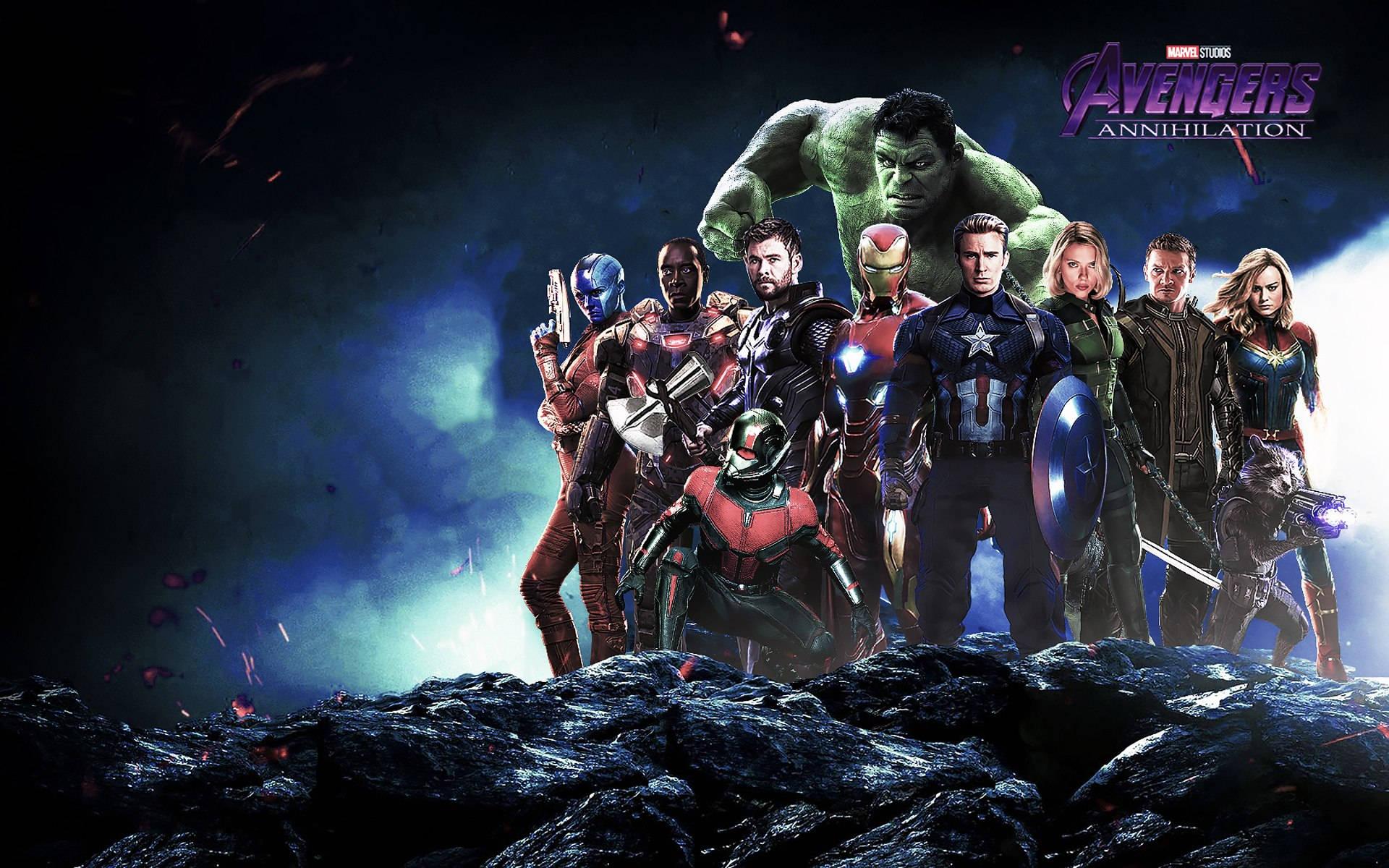 The Avengers united in Marvel's Endgame — 1920x1200 wallpaper