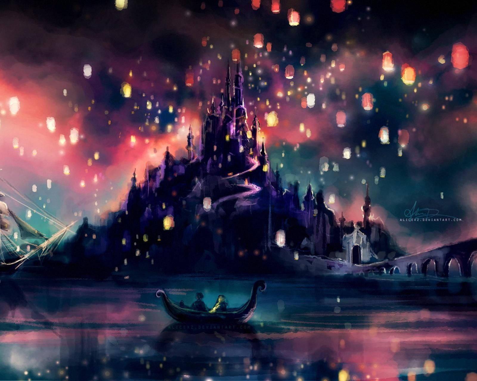 The beautiful and vibrant Hogwarts castle, an iconic part of the world of Harry Potter — 1600x1280 wallpaper