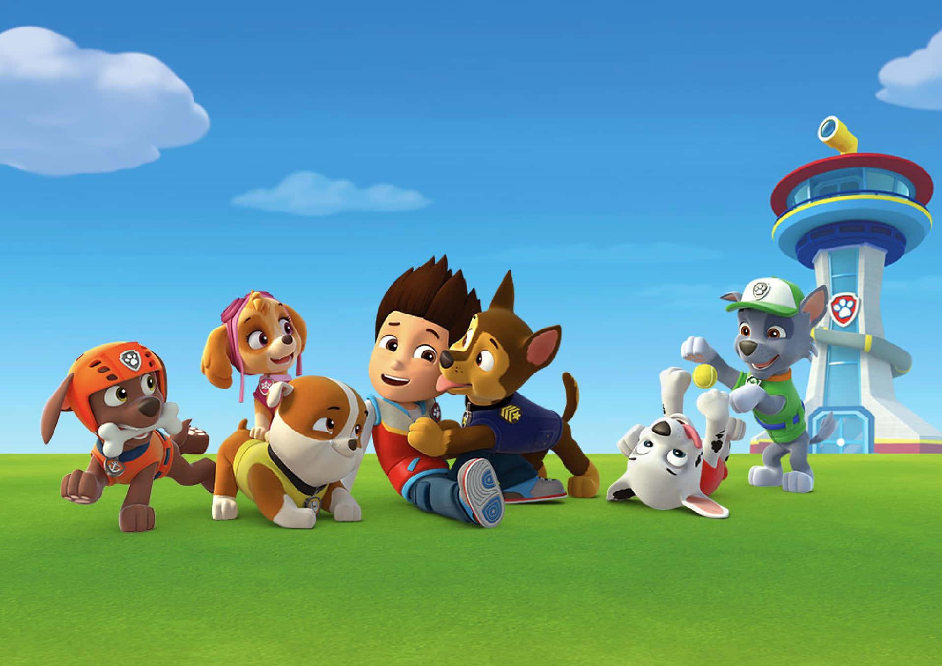 The Best Team Around! Paw Patrol — 1916x1356 wallpaper