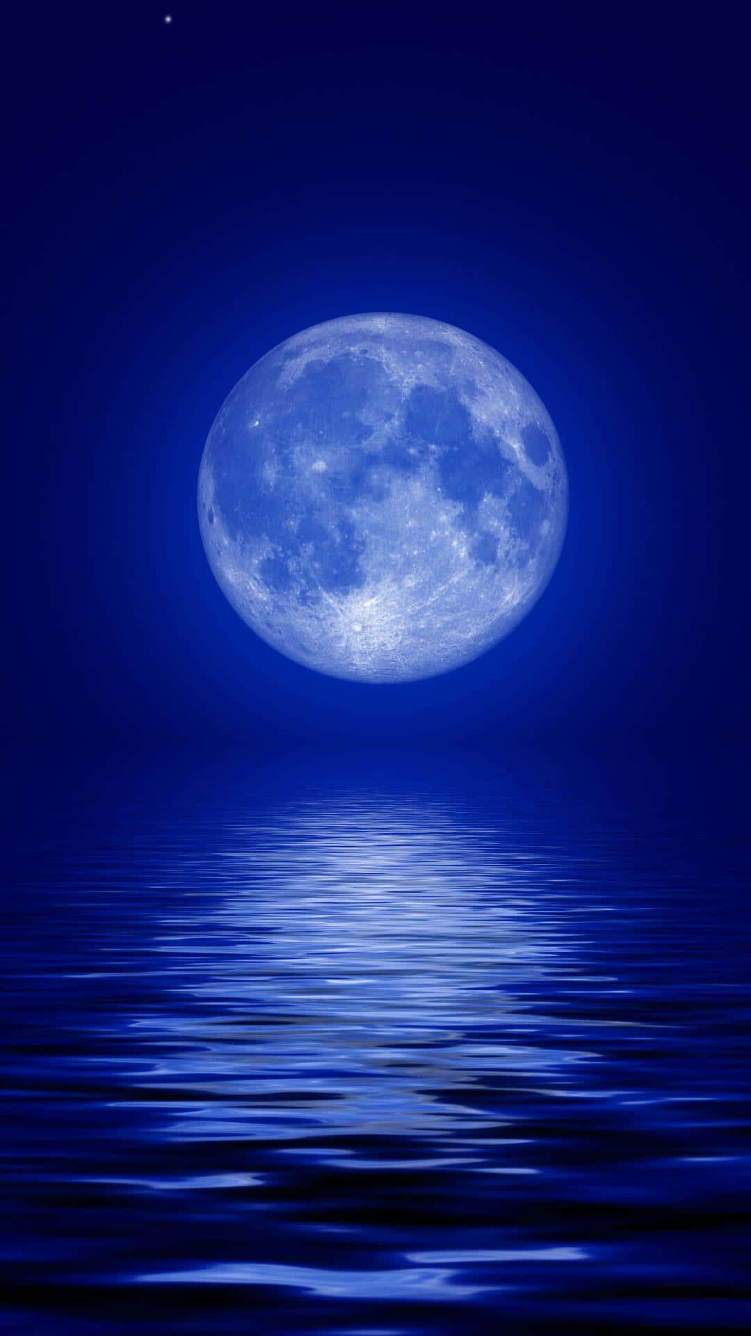 The Blue Moon Iphone — 1080x1920 wallpaper