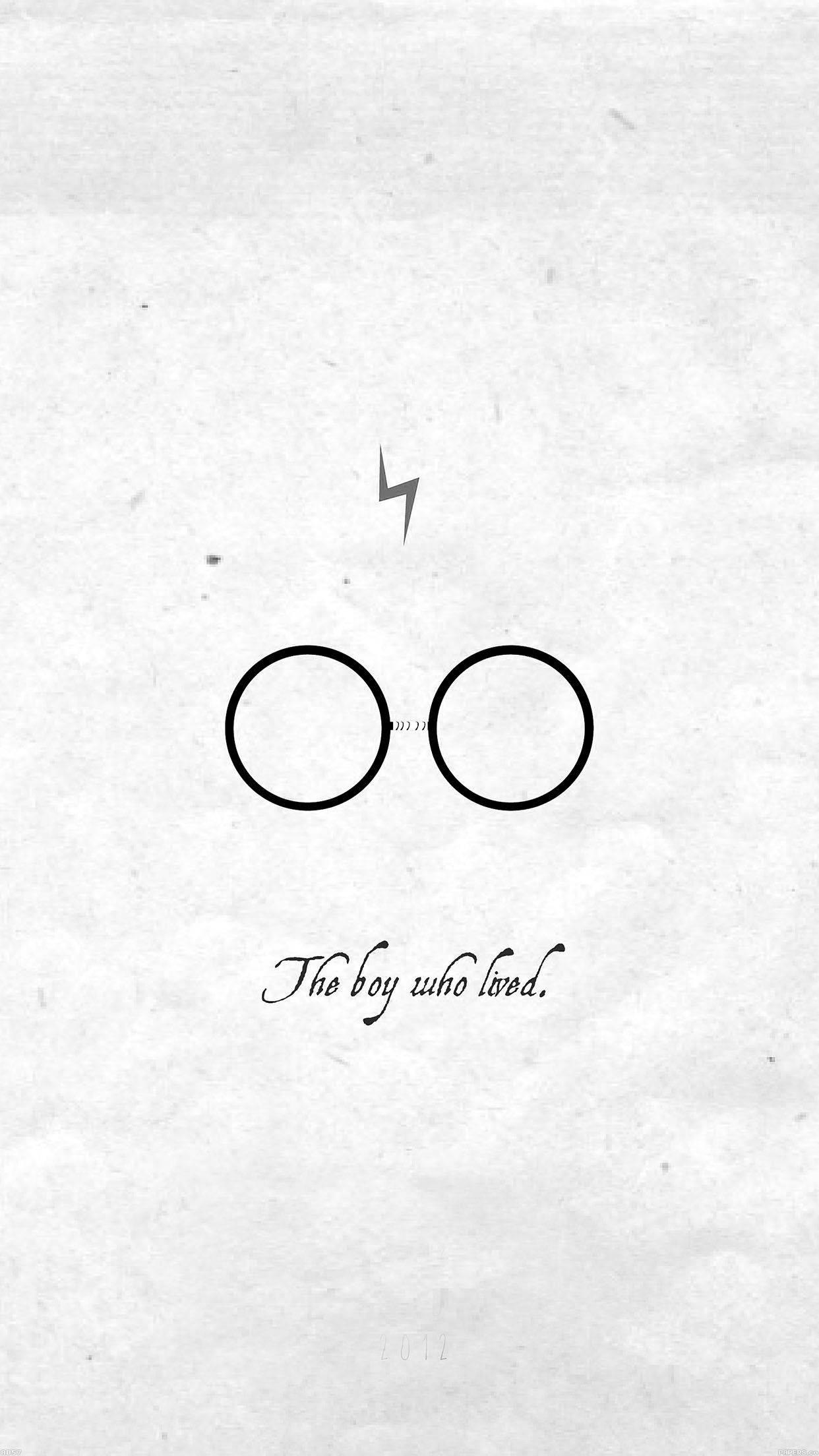 The Boy Who Lived - Harry Potter — 1242x2208 wallpaper