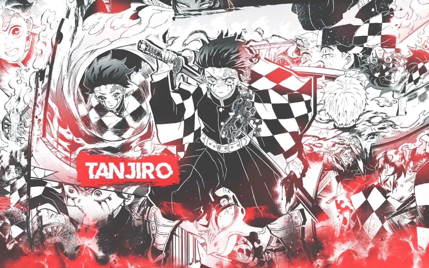 The brave Tanjiro goes beyond the limits to protect his family and friends. — 1440x900 wallpaper
