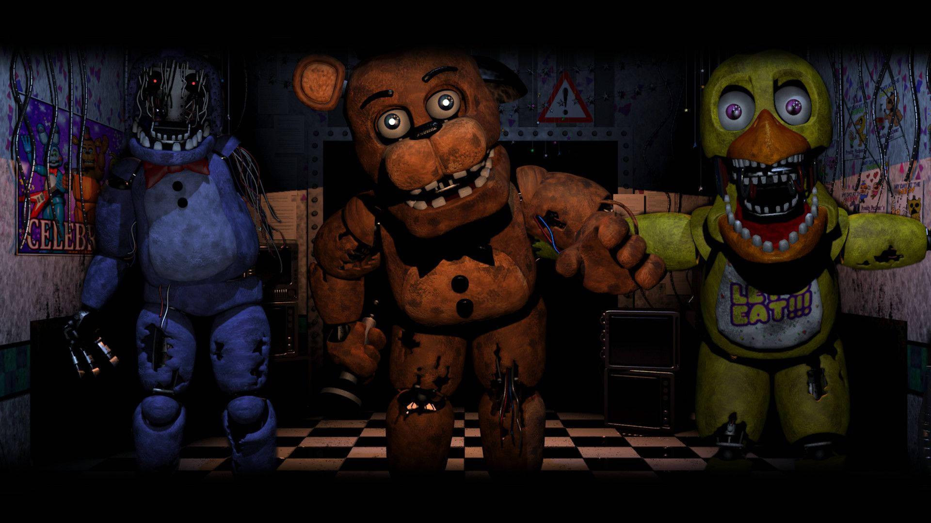 The Classic Freddy, Chica, and Bonnie Lead The Way — 1920x1080 wallpaper