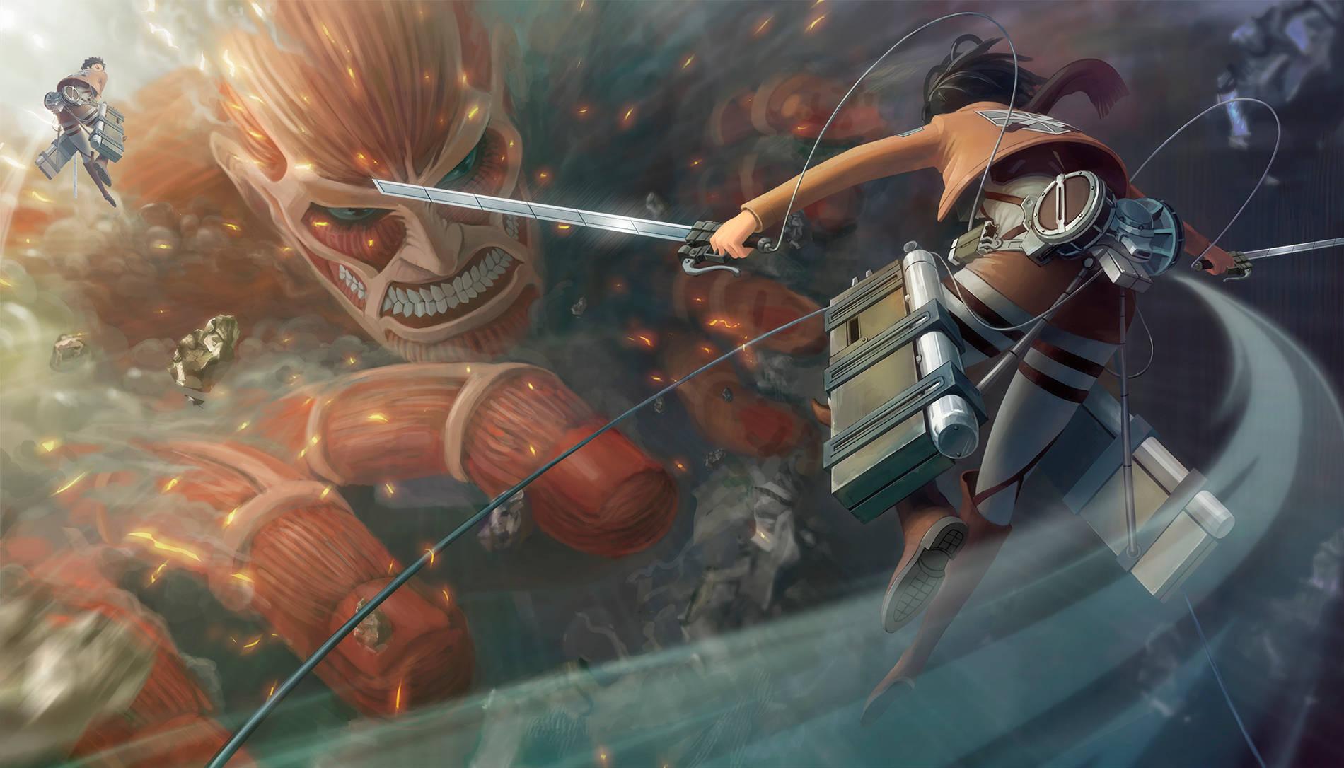 The Colossal Titan Emerges — 1900x1086 wallpaper