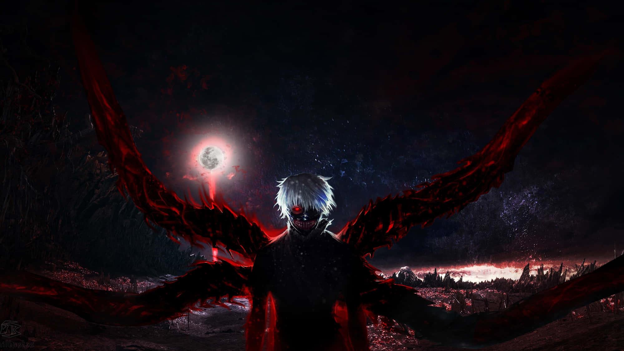 The cost of survival in Tokyo Ghoul — 2000x1125 wallpaper