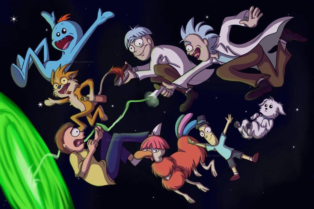 The Eccentric Adventures of Rick and Morty — 1095x730 wallpaper