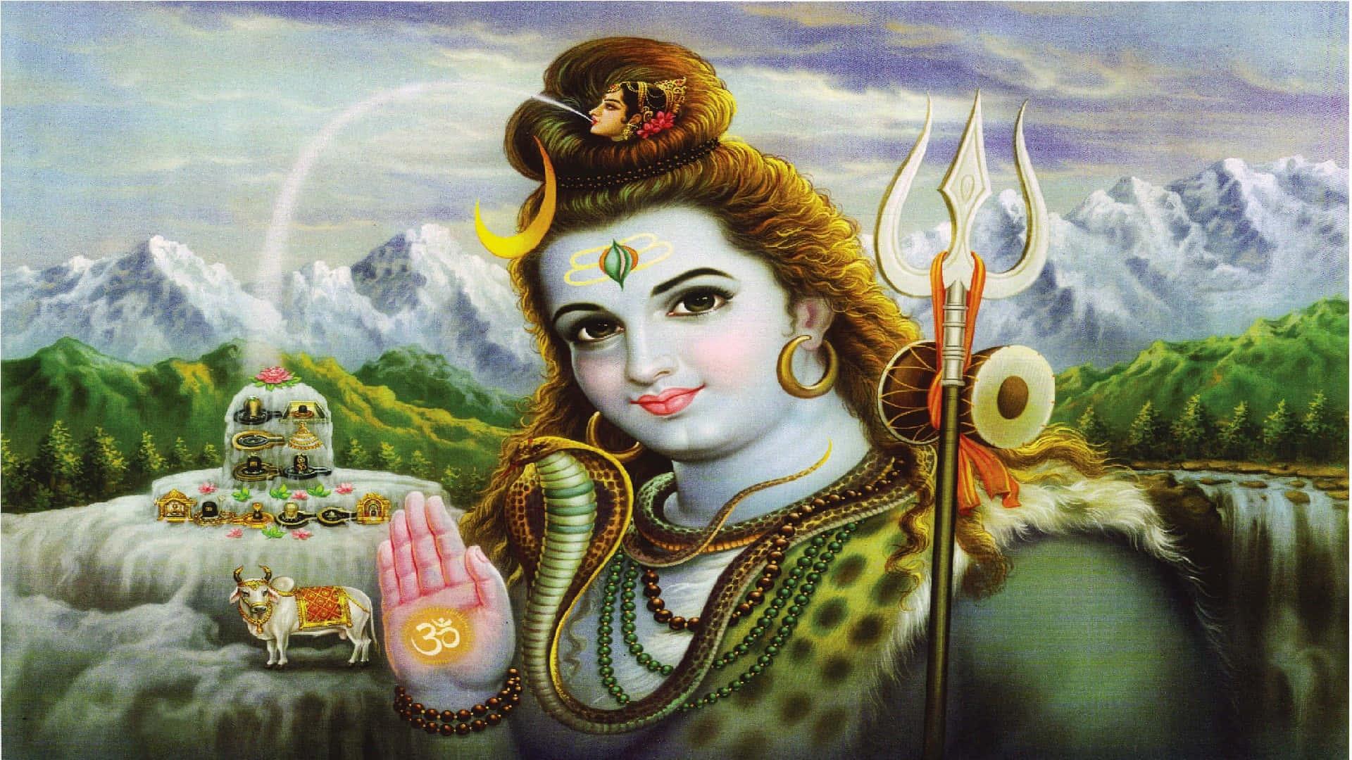 The Eternal Lord Shiva — 1920x1080 wallpaper