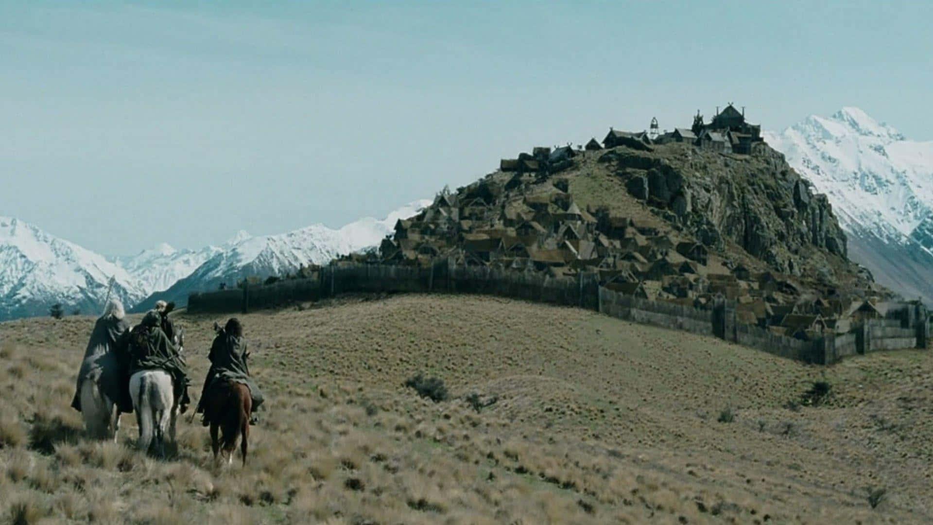 The Fantasy Journey of Frodo and The Fellowship of the Ring — 1920x1080 wallpaper