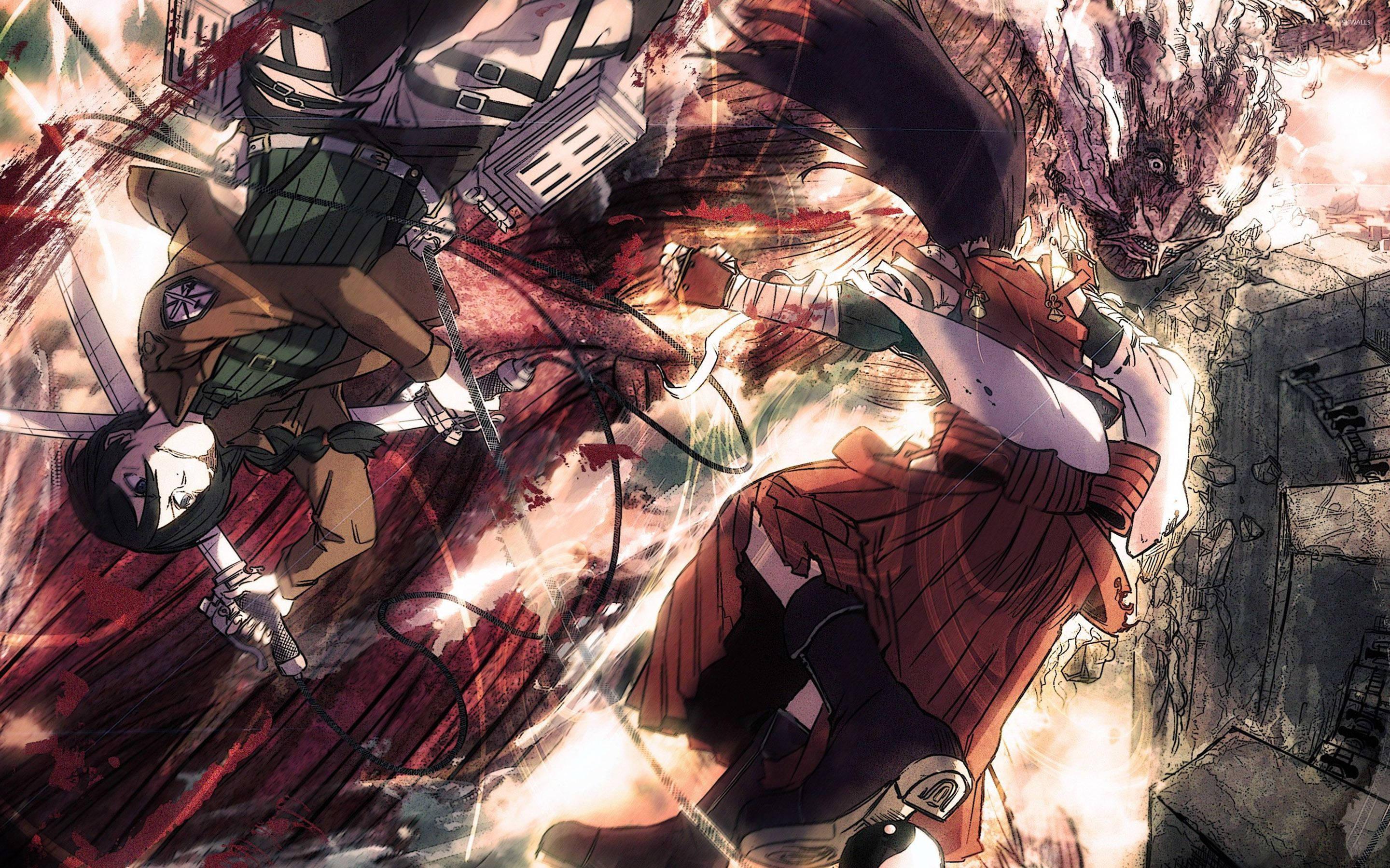 The fate of mankind rests in their hands — 2880x1800 wallpaper