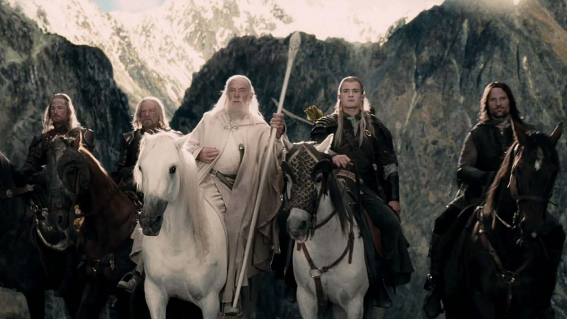 The Fellowship of the Ring prepare for the journey ahead — 1920x1080 wallpaper