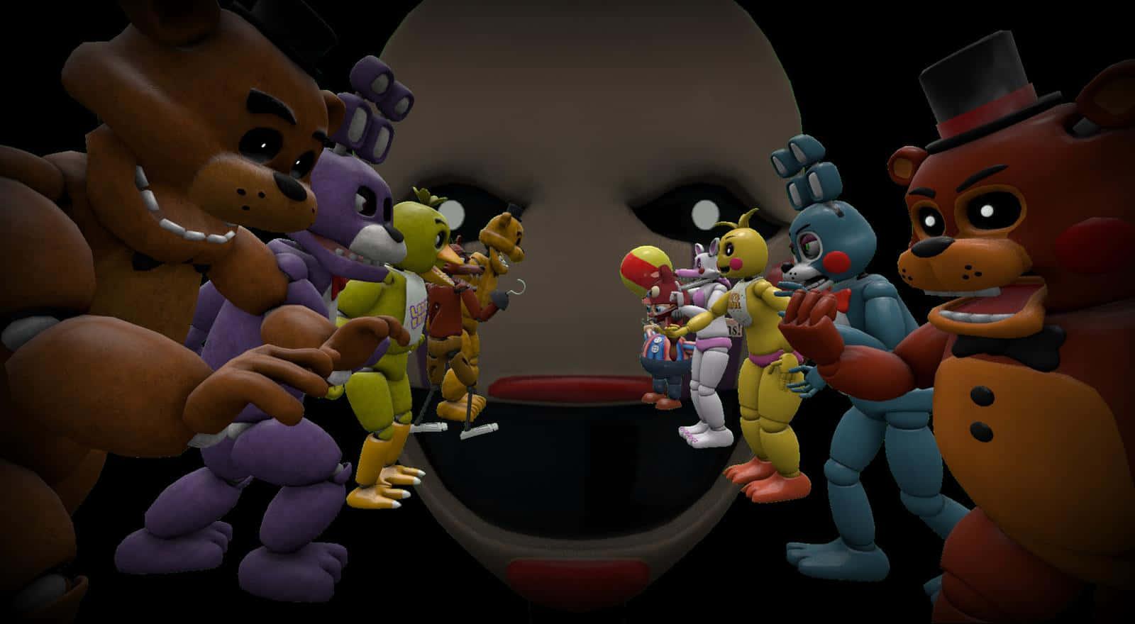 The fiery thrill of 'Five Nights at Freddy's' — 1600x880 wallpaper