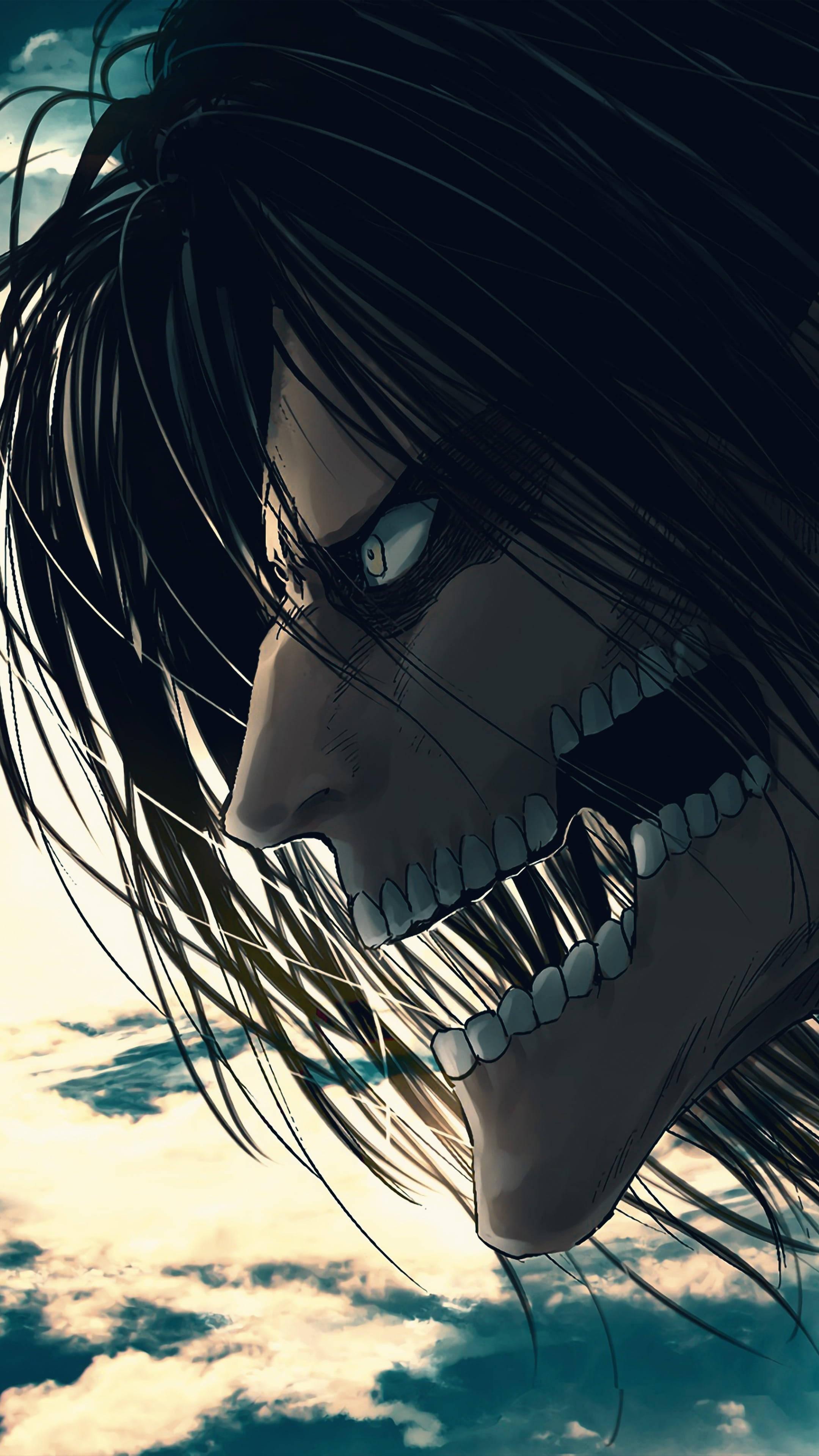 The Founding Titan Eren Yeager — 2160x3840 wallpaper