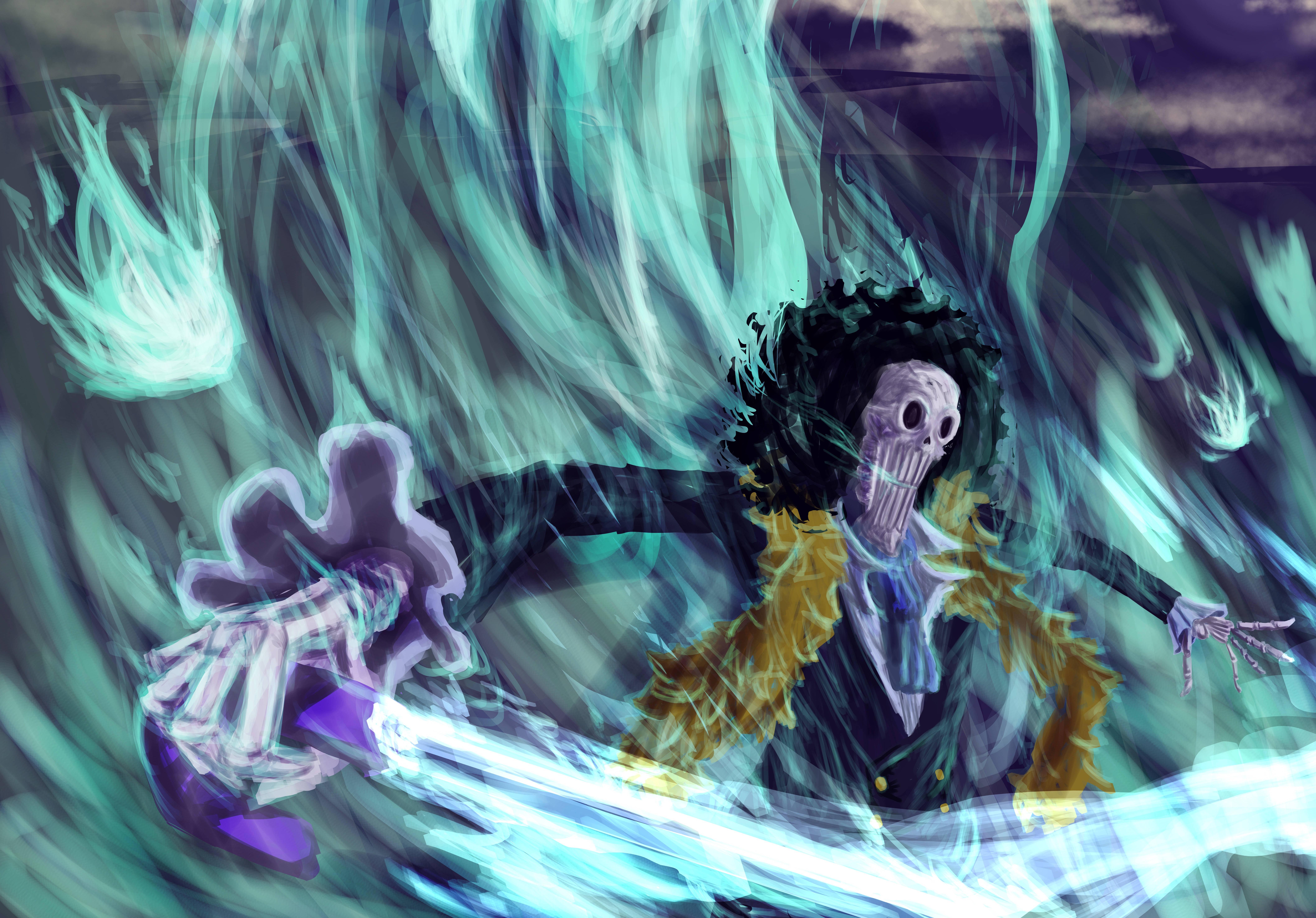 "The Fun-Loving Musician of the Straw Hat Pirates: Brook!"