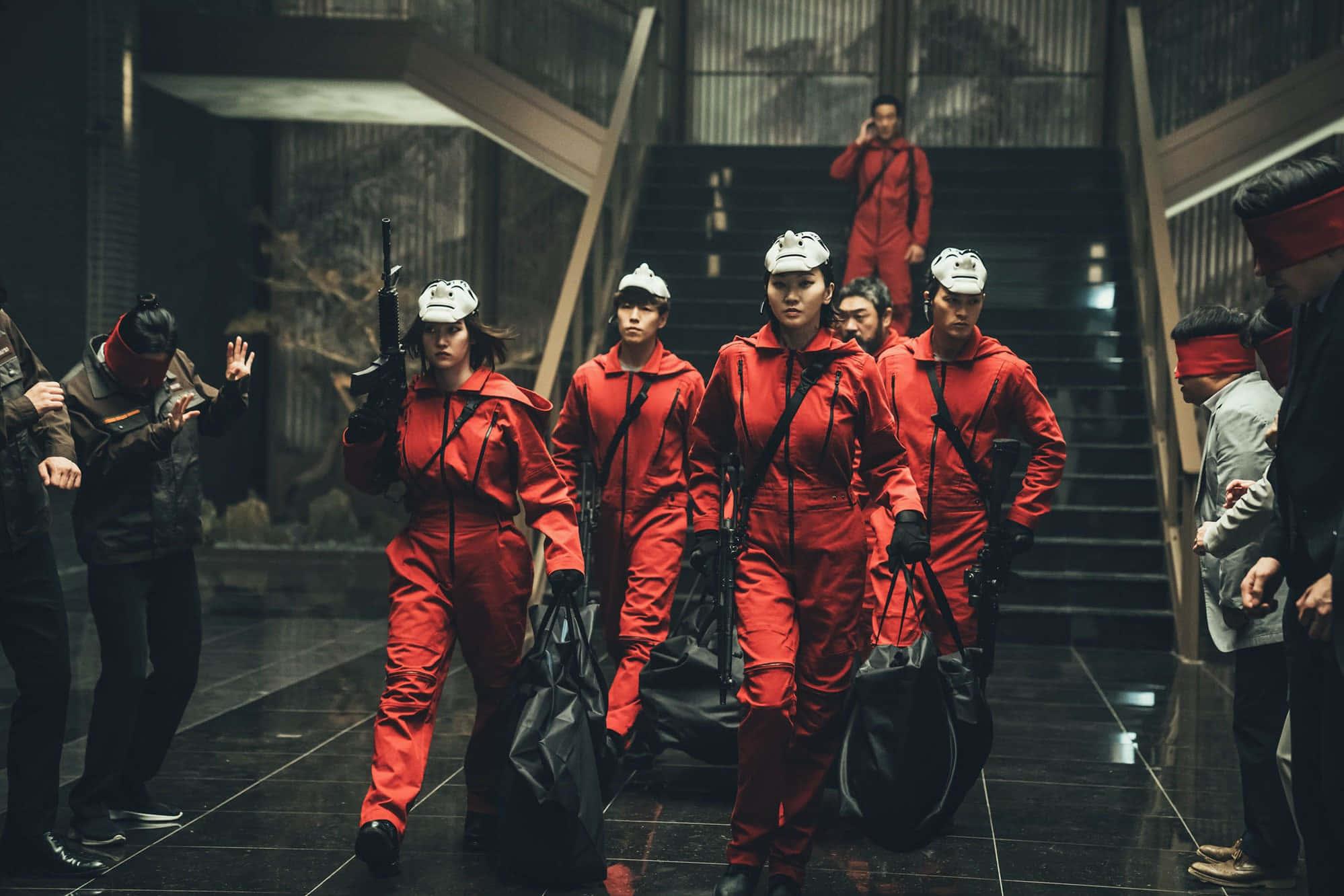 The Gang of Money Heist — 1998x1332 wallpaper