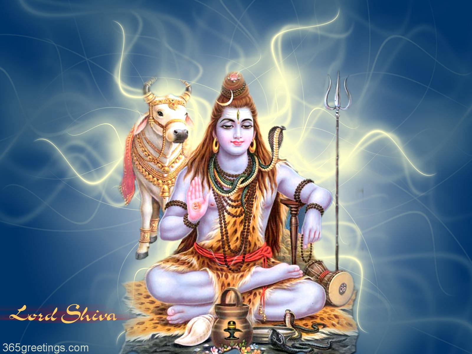 The Great Lord Shiva — 1600x1200 wallpaper
