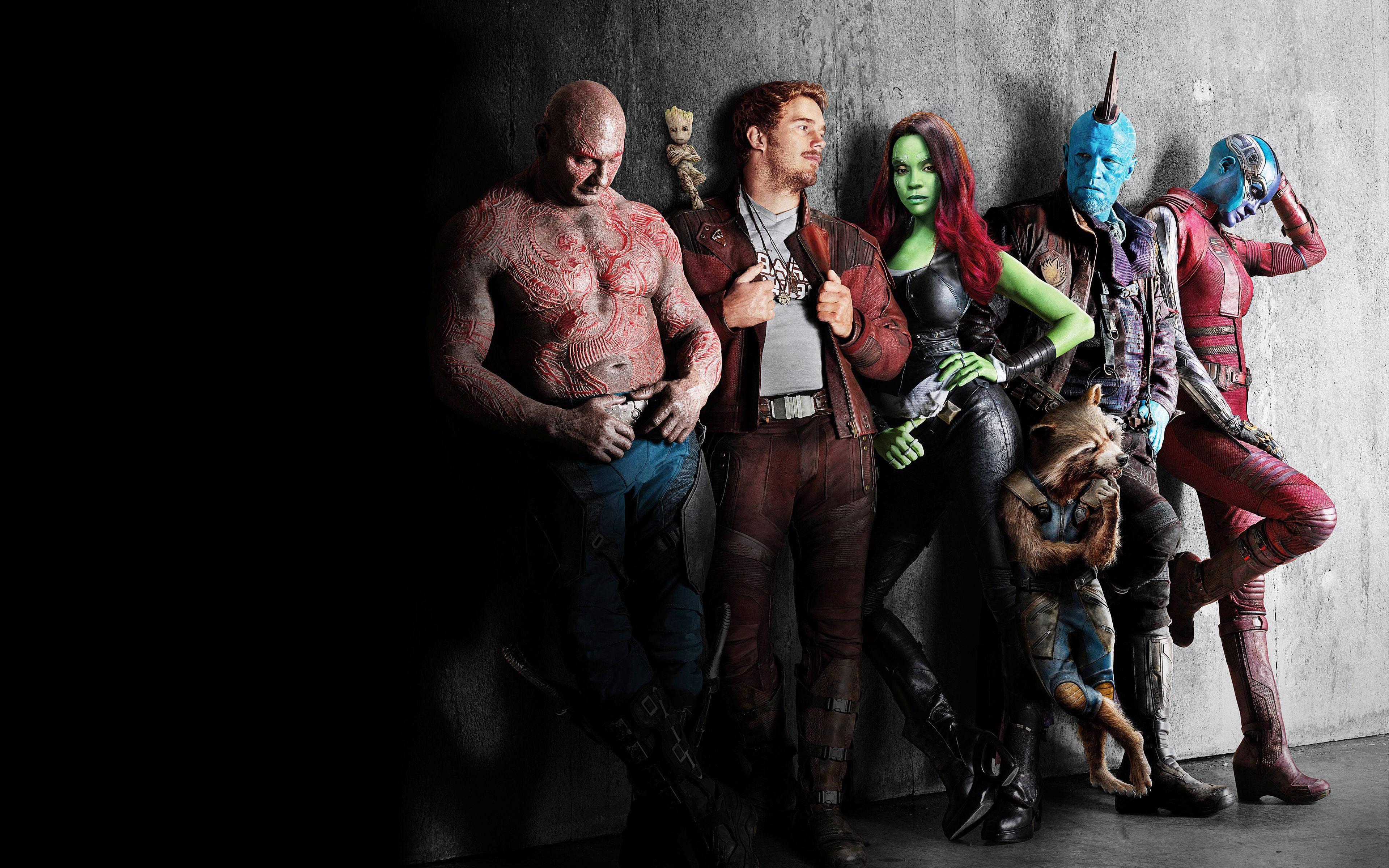 The Guardians Of The Galaxy Gang — 3840x2400 wallpaper