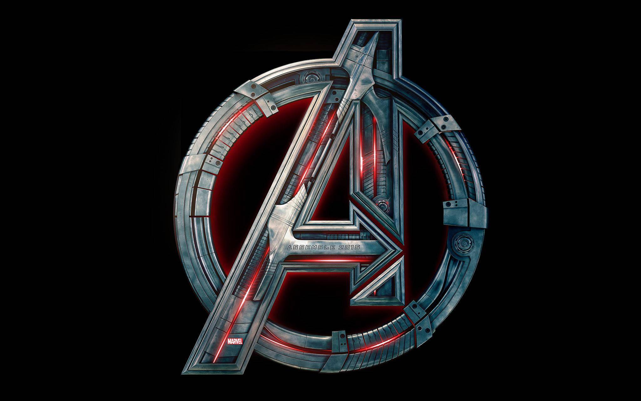 The Iconic Avengers Symbol — 2048x1280 wallpaper