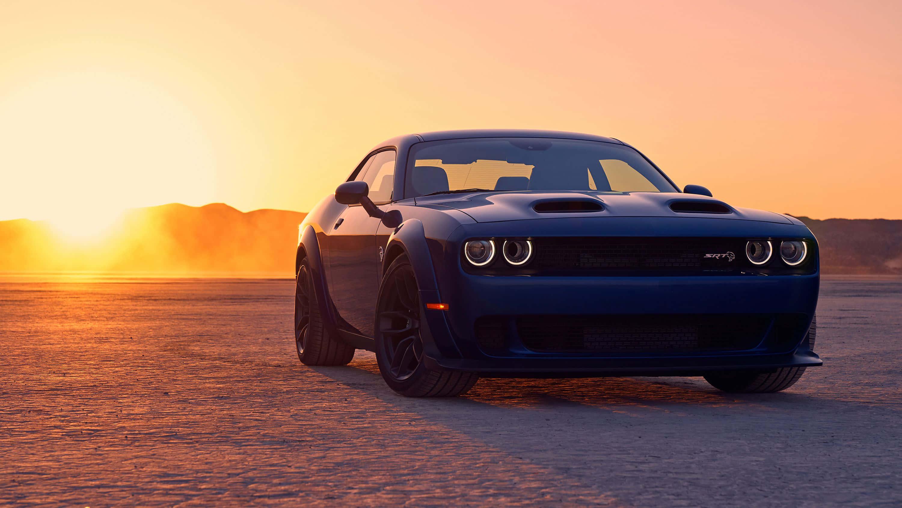The Iconic Dodge Challenger 4K — 3000x1688 wallpaper