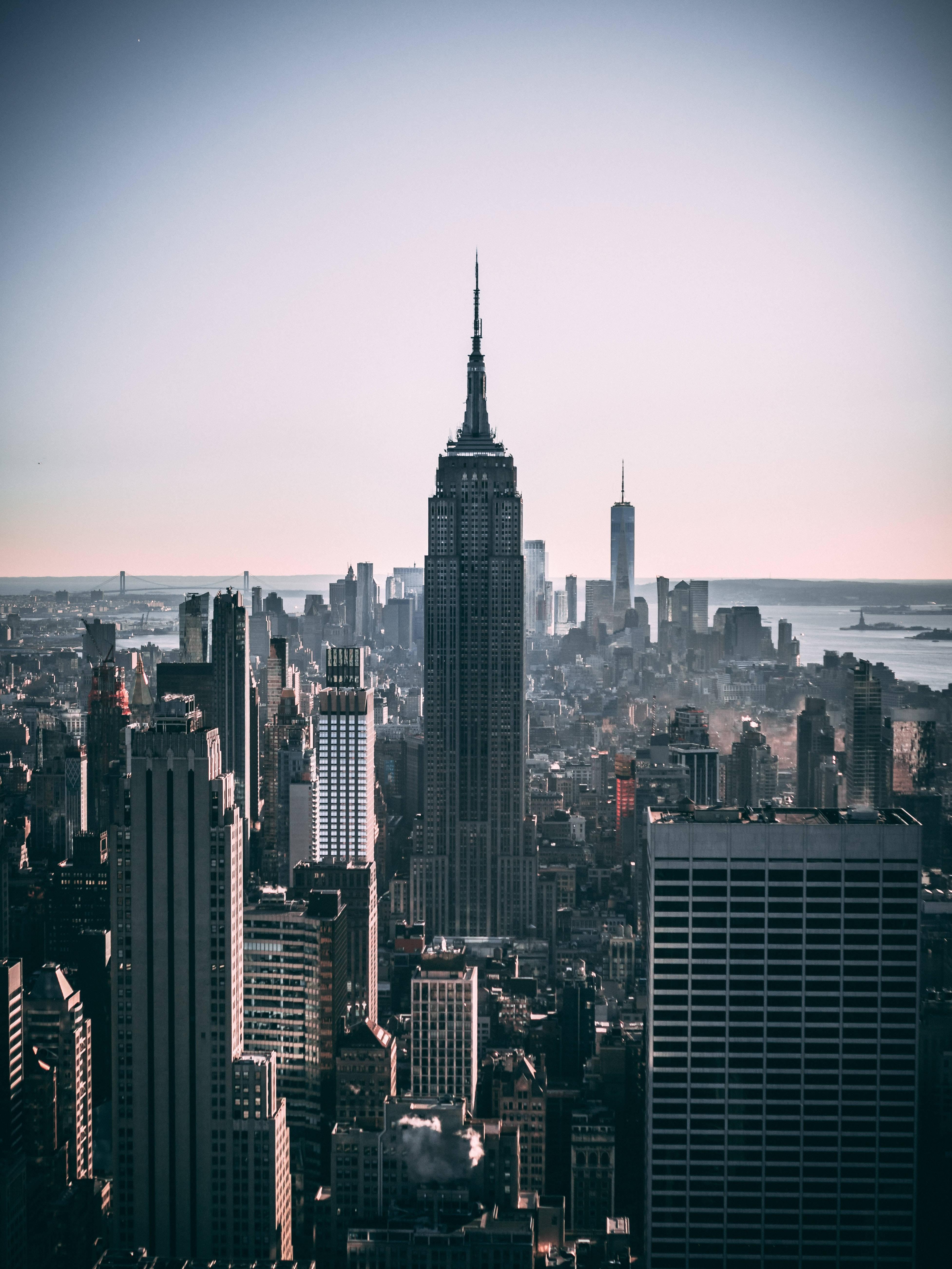 The iconic skyscrapers of New York City — 3907x5209 wallpaper