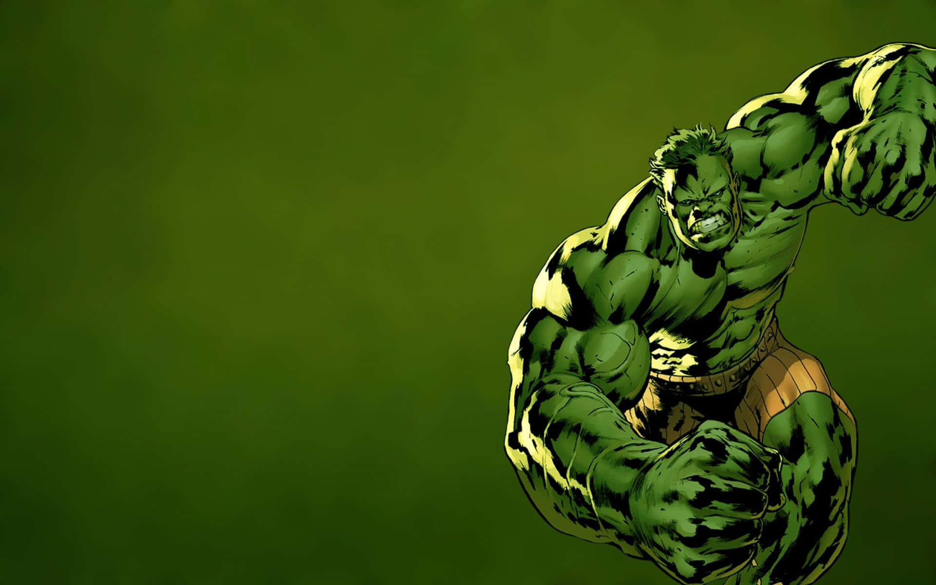 The Incredible Hulk, Ready to Unleash His Fury — 1920x1200 wallpaper