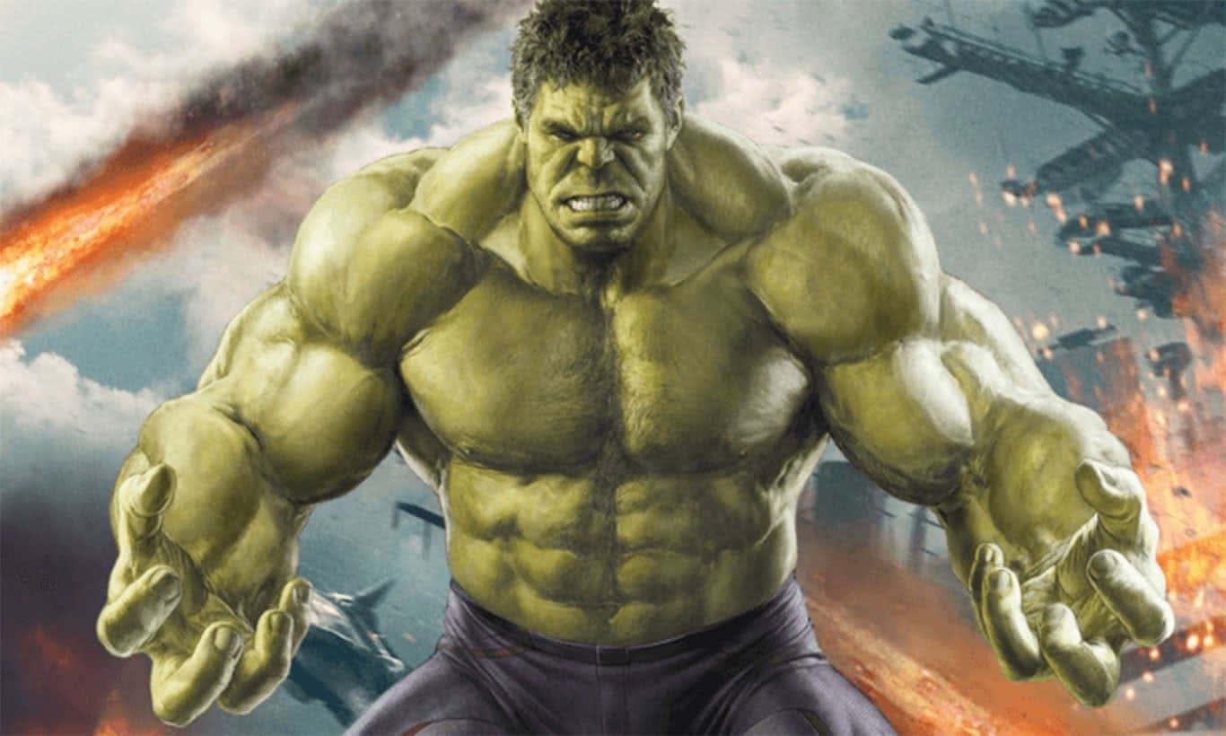 The Incredible Hulk — 1366x820 wallpaper