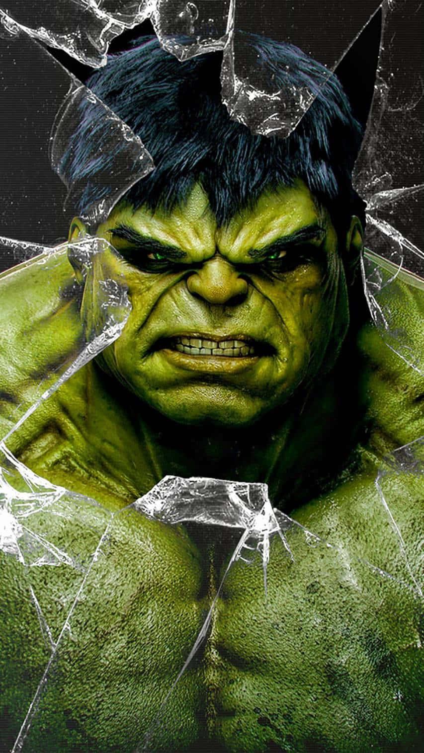 The Incredible Hulk unleashes his anger — 853x1516 wallpaper