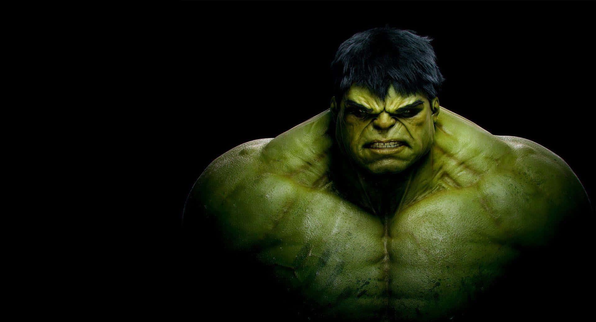 The Incredible Hulk Unleashing His Gamma-Powered Fury — 1920x1038 wallpaper