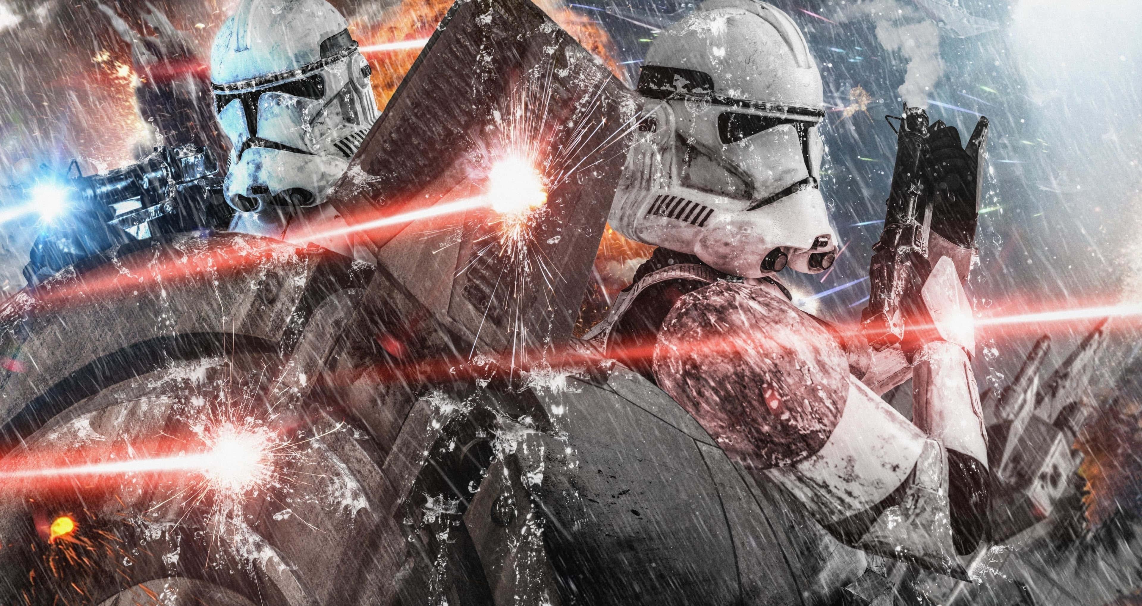 The Jedi Order seeks to restore peace in the star wars with the help of the clones — 3840x2040 wallpaper
