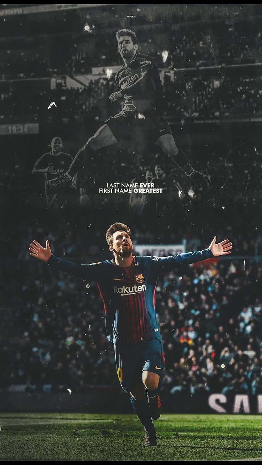 The King of Football, Lionel Messi — 850x1511 wallpaper