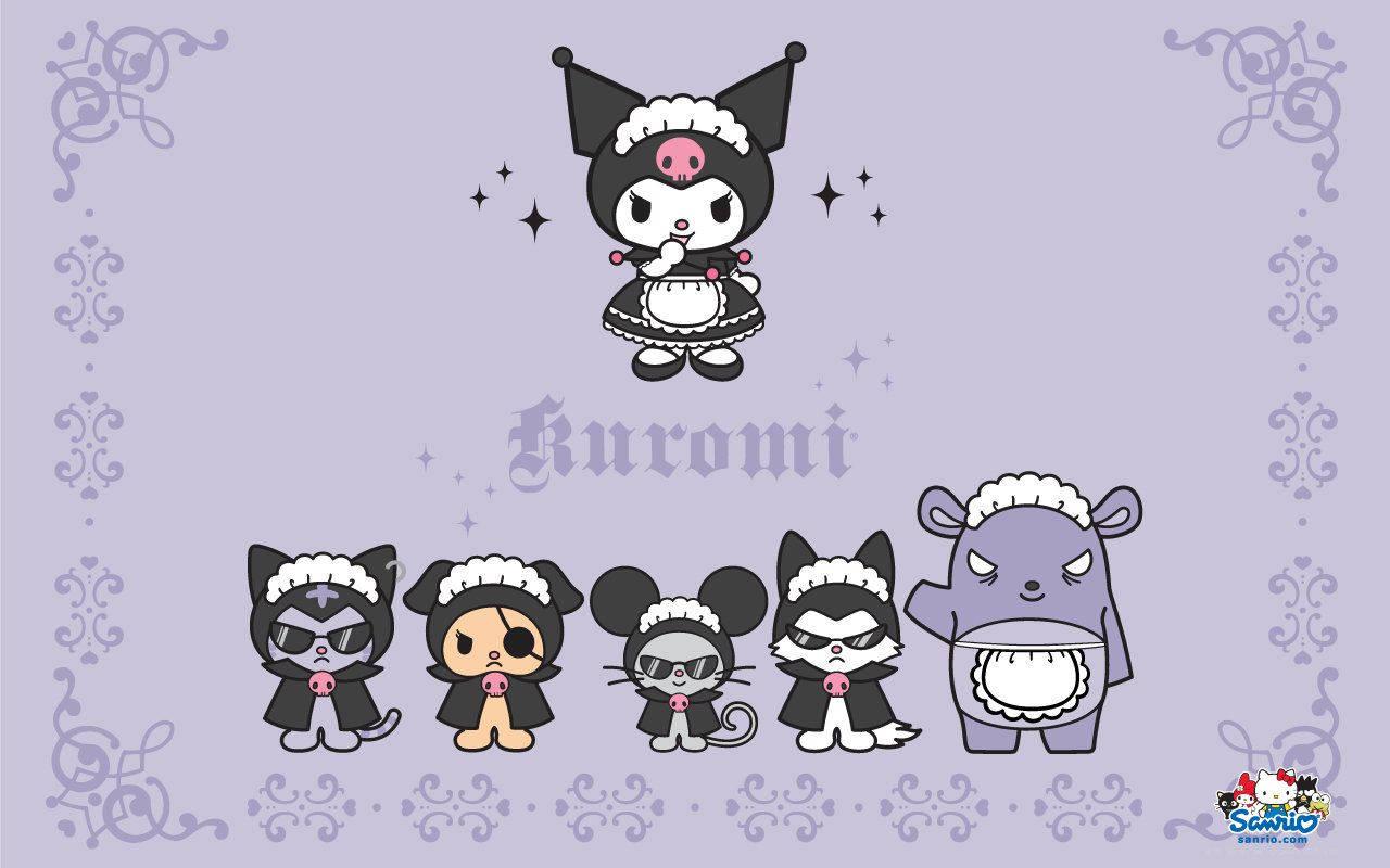 The Kuromi Gang is Ready For Adventure — 1280x800 wallpaper