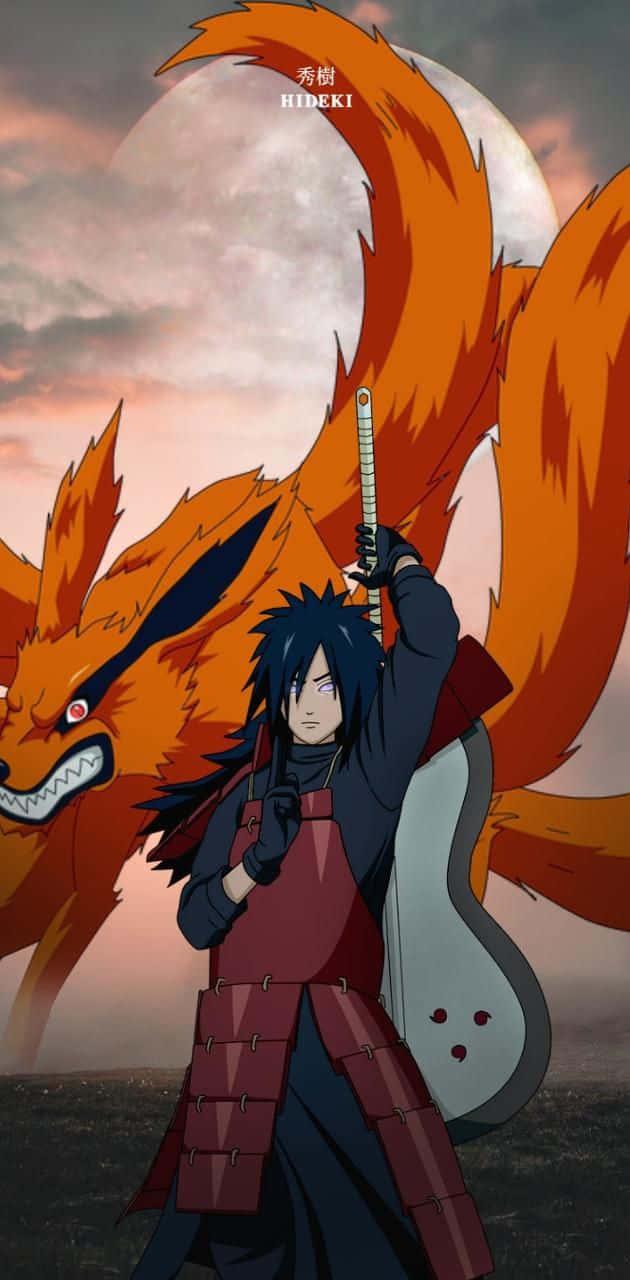 The legendary Madara Uchiha from Naruto — 630x1280 wallpaper