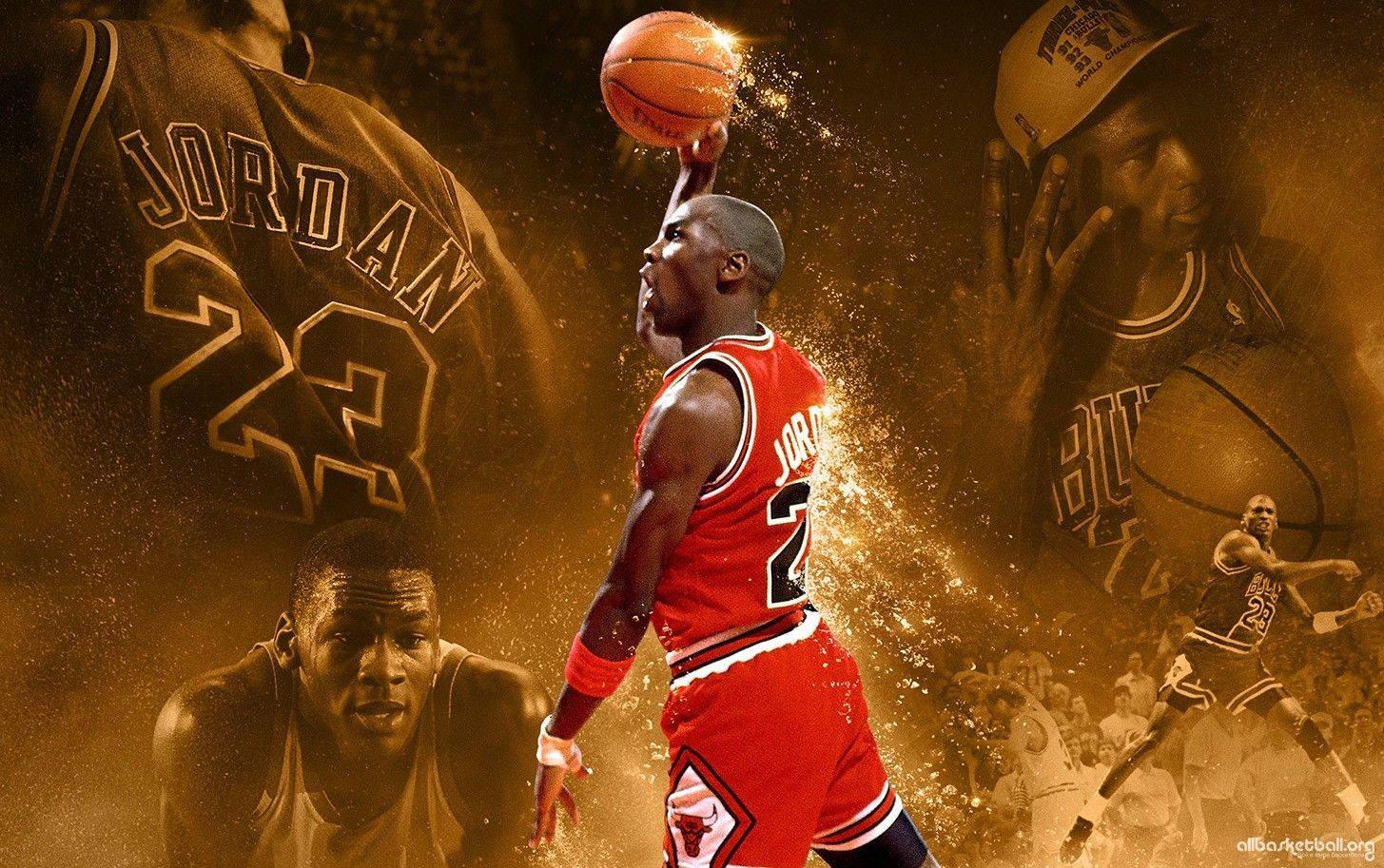 The legendary Michael Jordan is the cover athlete for NBA 2K16 — 1455x913 wallpaper