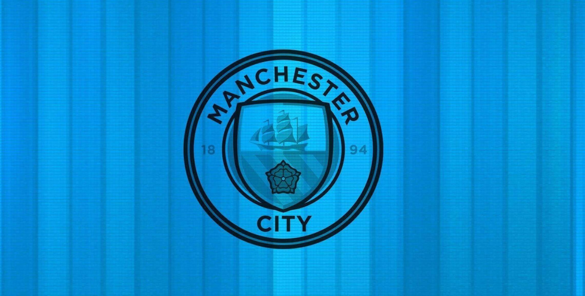The Logo of Manchester City — 2280x1156 wallpaper