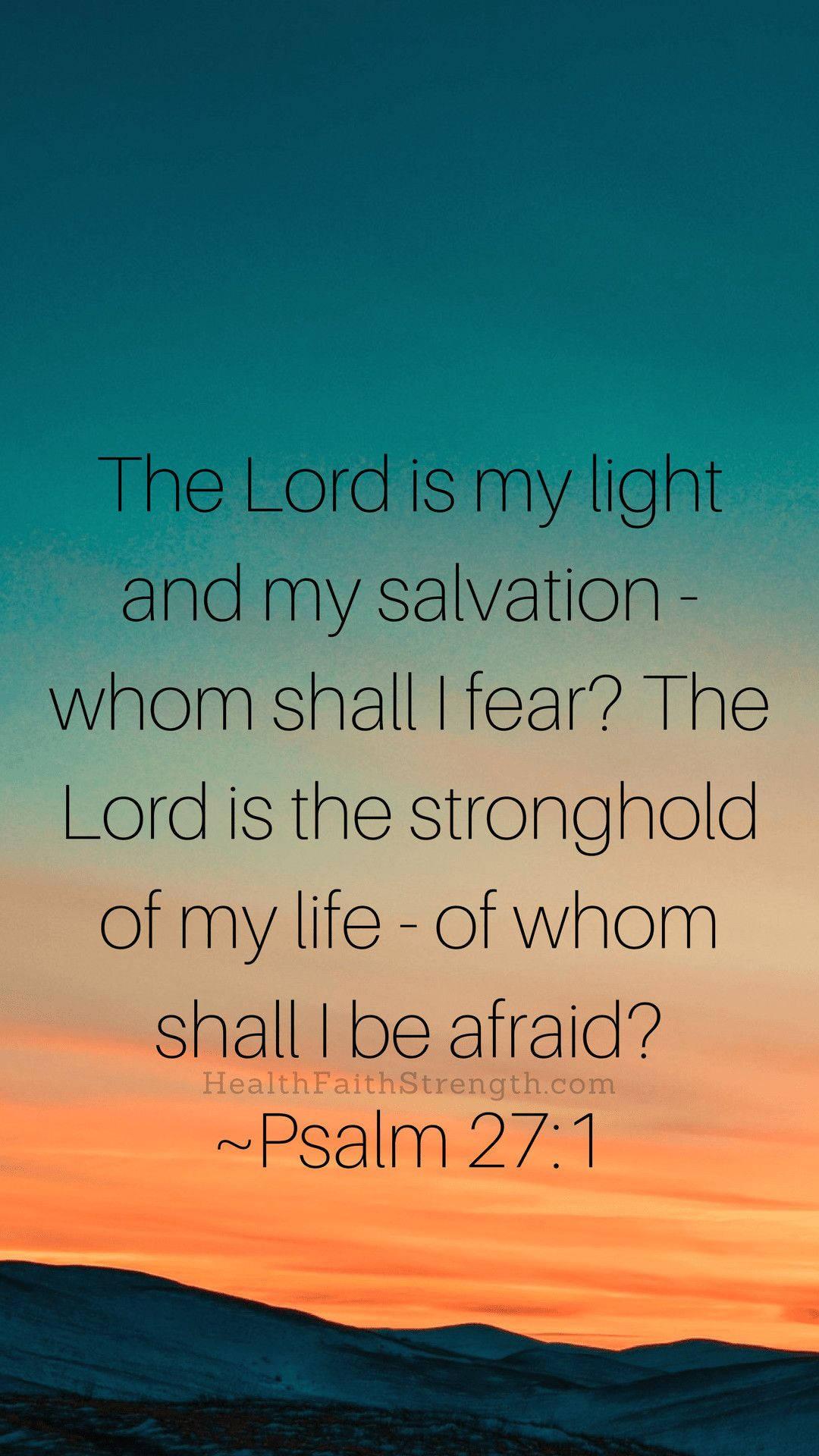 The Lord is My Shepherd - Psalm 23 — 1080x1920 wallpaper