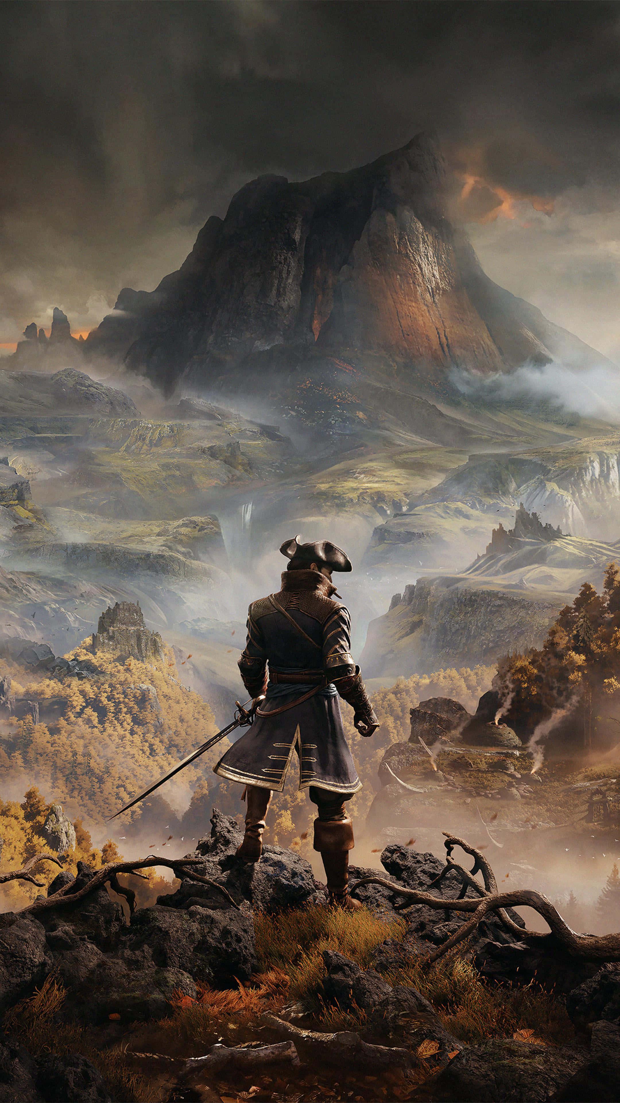 the lord of the rings - ps4 — 2160x3840 wallpaper