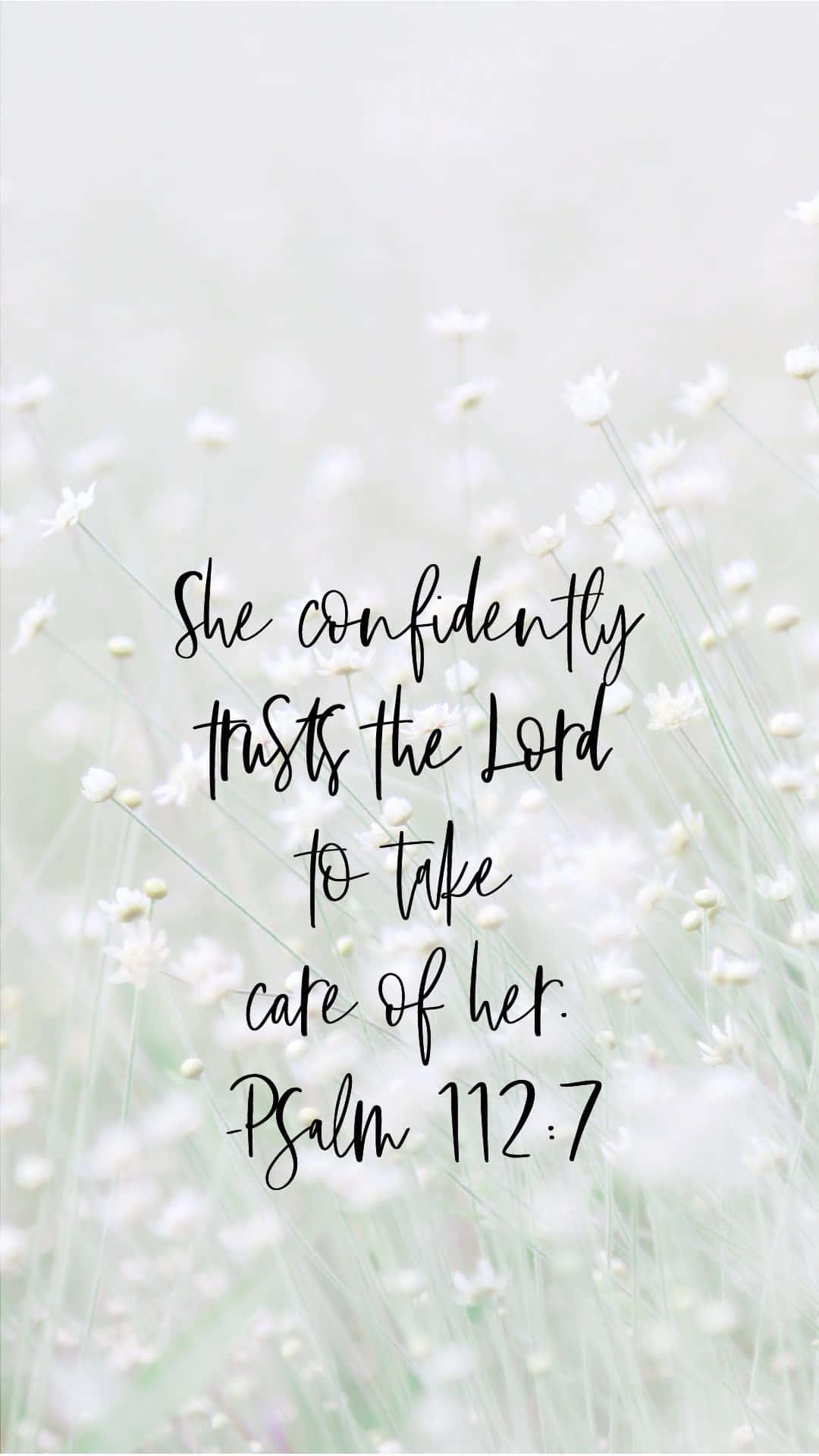 The Lord's love endures forever. — 1080x1920 wallpaper